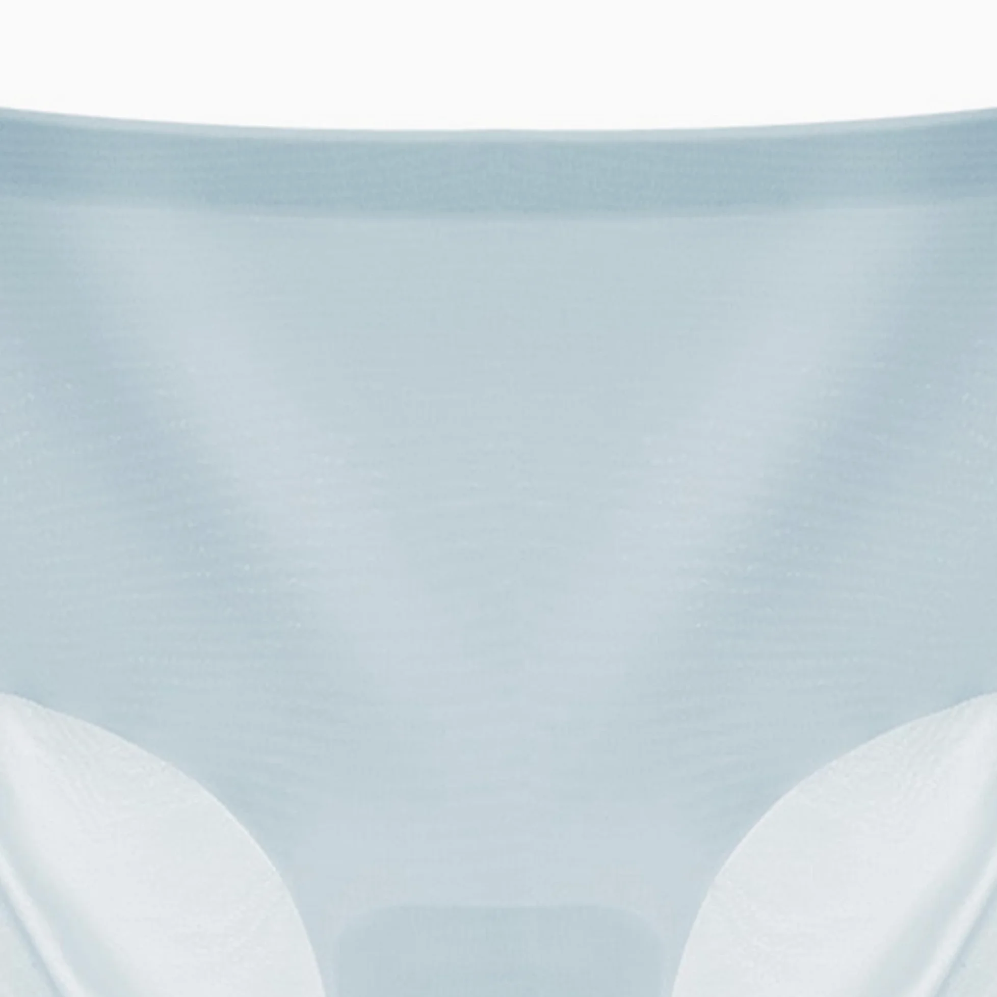 Calzoncillos invisibles de una pieza para mujer, de seda de hielo, paquete múltiple, bragas elásticas, suaves, ropa interior básica (azul claro, 5 piezas, XXL)