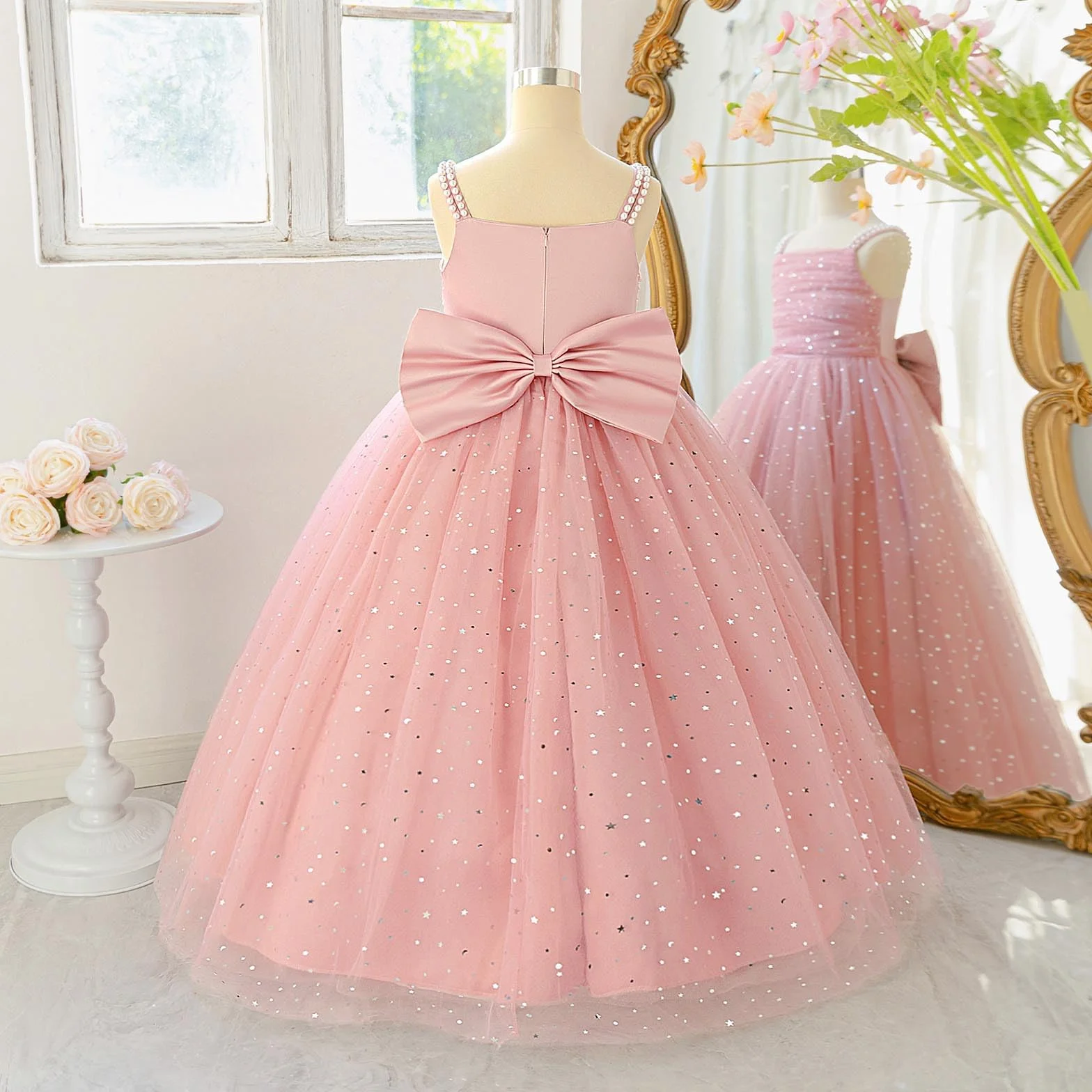 Tutu Ballet Niña Tutu Niña Falda Fin de Semana Casual Vestido Sin Mangas para Concursos De Belleza, Tutú Sofisticado Ideal para Fiestas Formales Y Sesiones De Fotos Profesionales
