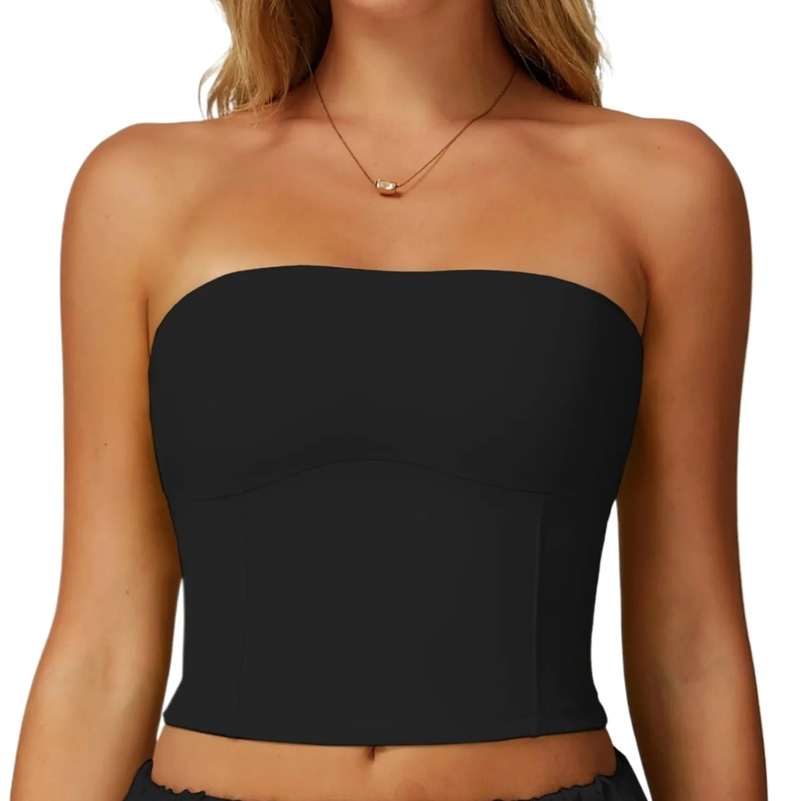 Sujetador sin Tirantes Sujetador de Yoga sin Tirantes for Mujer, Ropa Interior Deportiva Fitness