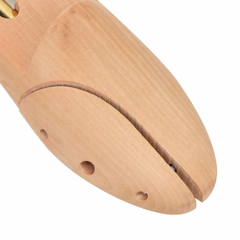Haofy Horma de Madera para Zapatos, 2 Piezas, Moldeador de Zapatos de Cedro para Hombres y Mujeres, de Vestir, Zapatillas, Botas, Almacenamiento, Soporte Antiarrugas, Evita Arrugas Después del Uso,