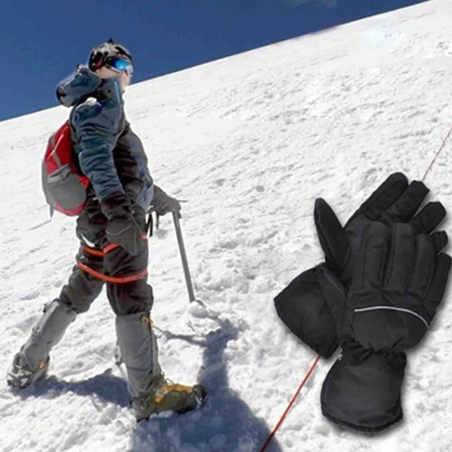 SBTXHJWCGLD Guantes térmicos de Invierno Control Calentadores de Manos Pantalla táctil Guantes térmicos para Esquiar Ciclismo Montar Caza Pesca