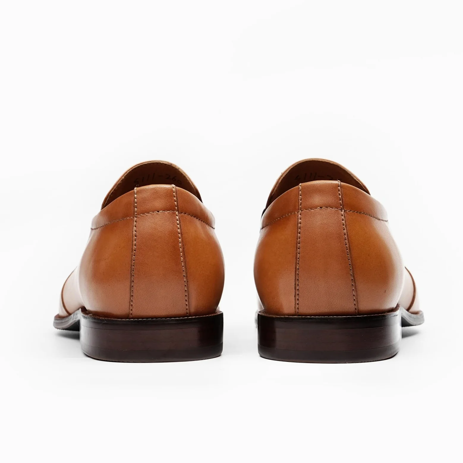 Mocasines Casuales con Borlas para Hombre Zapatos Bajos Slip On en Cuero Genuino
