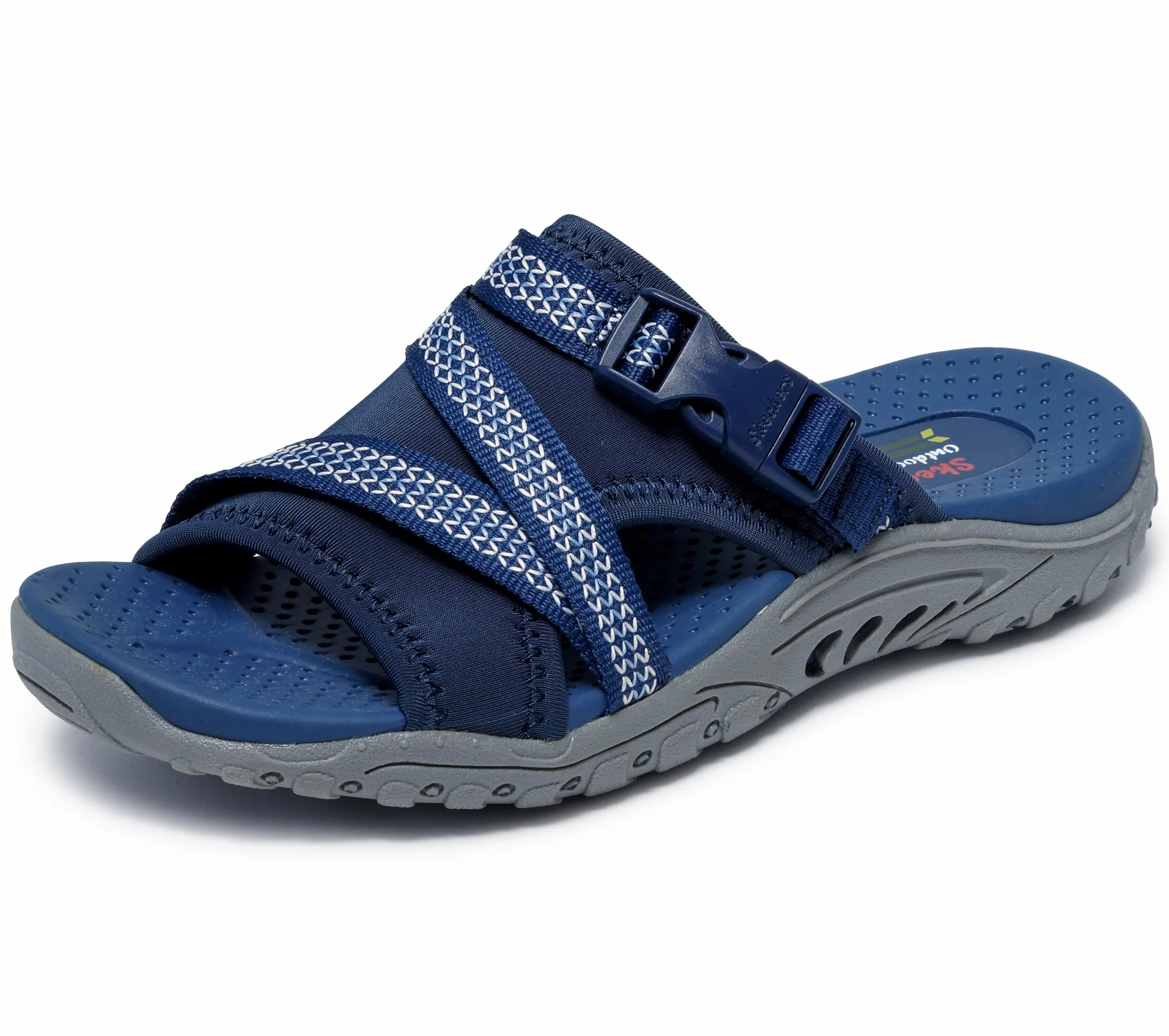 Skechers 163348-negro Sandalias deportivasMujer
