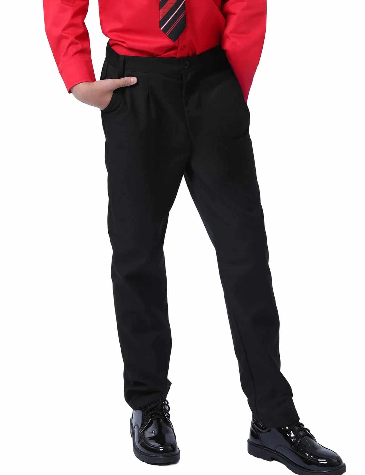 Pantalones de deporte para niños mintgreen 9-16 años talla semielástica