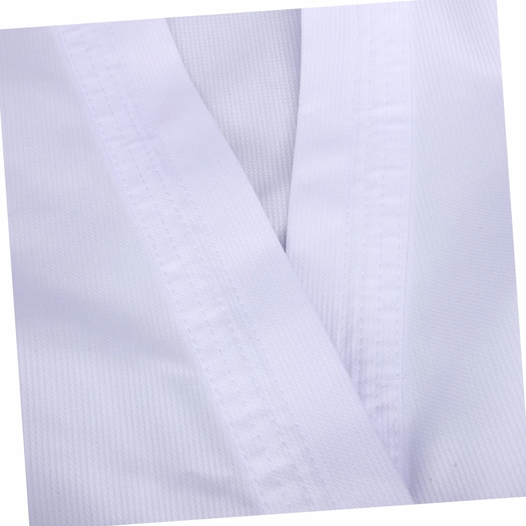 COLLBATH Uniforme de Entrenamiento de Karate Adultos Poliéster Blanco Conjunto Competencia Entrenamiento