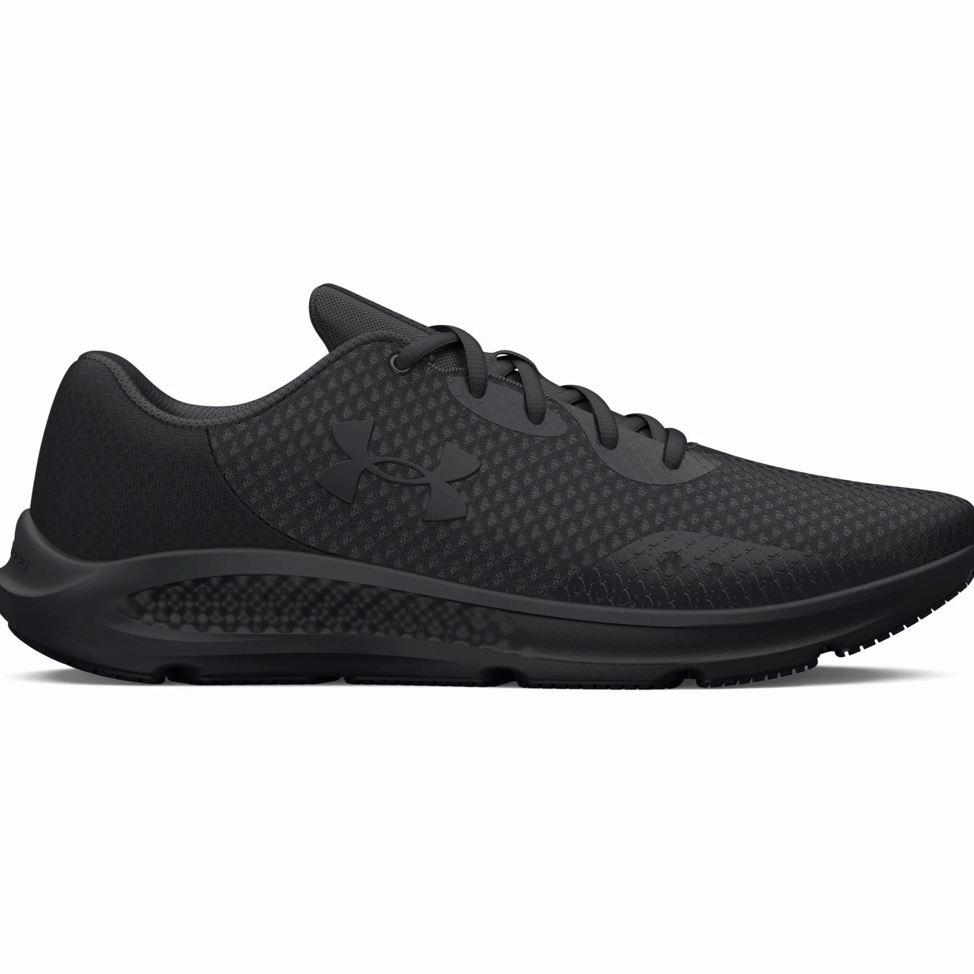 Under Armour UA Charged Pursuit 3, Zapatillas para Correr Hombre, Negro, 44.5 EU