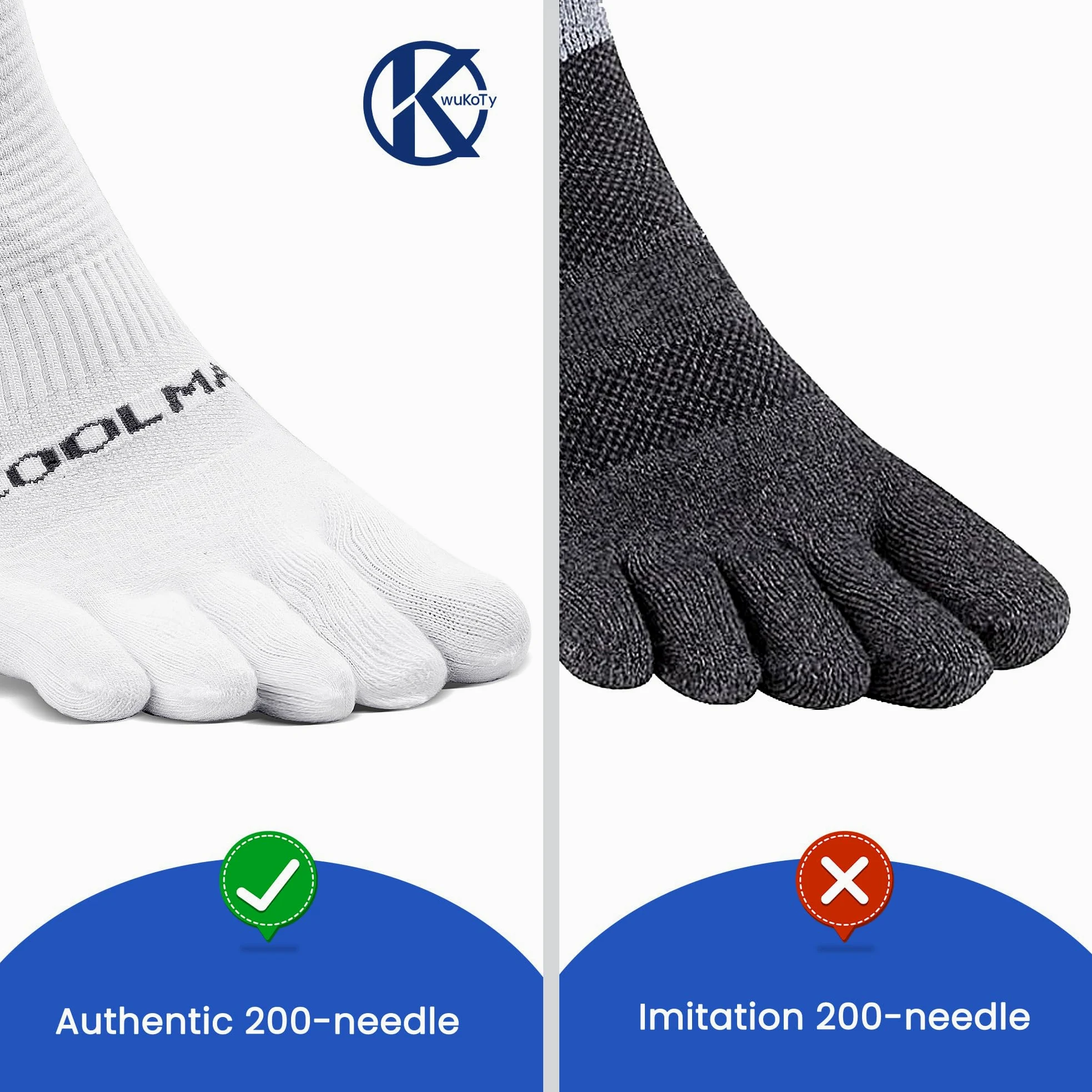 Coolmax - Calcetines de compresión acolchados para correr, 3 pares para hombre 4-13, mujer 5-14