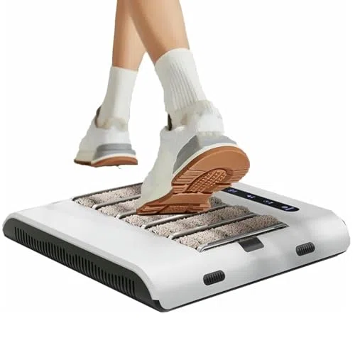 Cepillo de Zapatos Recargable por inducción de 260 RPM, máquina Totalmente automática para Limpiar y pulir Suelas de Zapatos para el hogar y la Oficina.