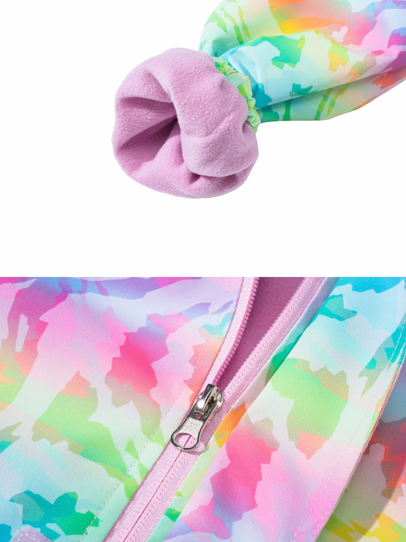 CAMLAKEE Chaqueta Impermeable Niños Abrigo Chubasquero Cazadora Niñas