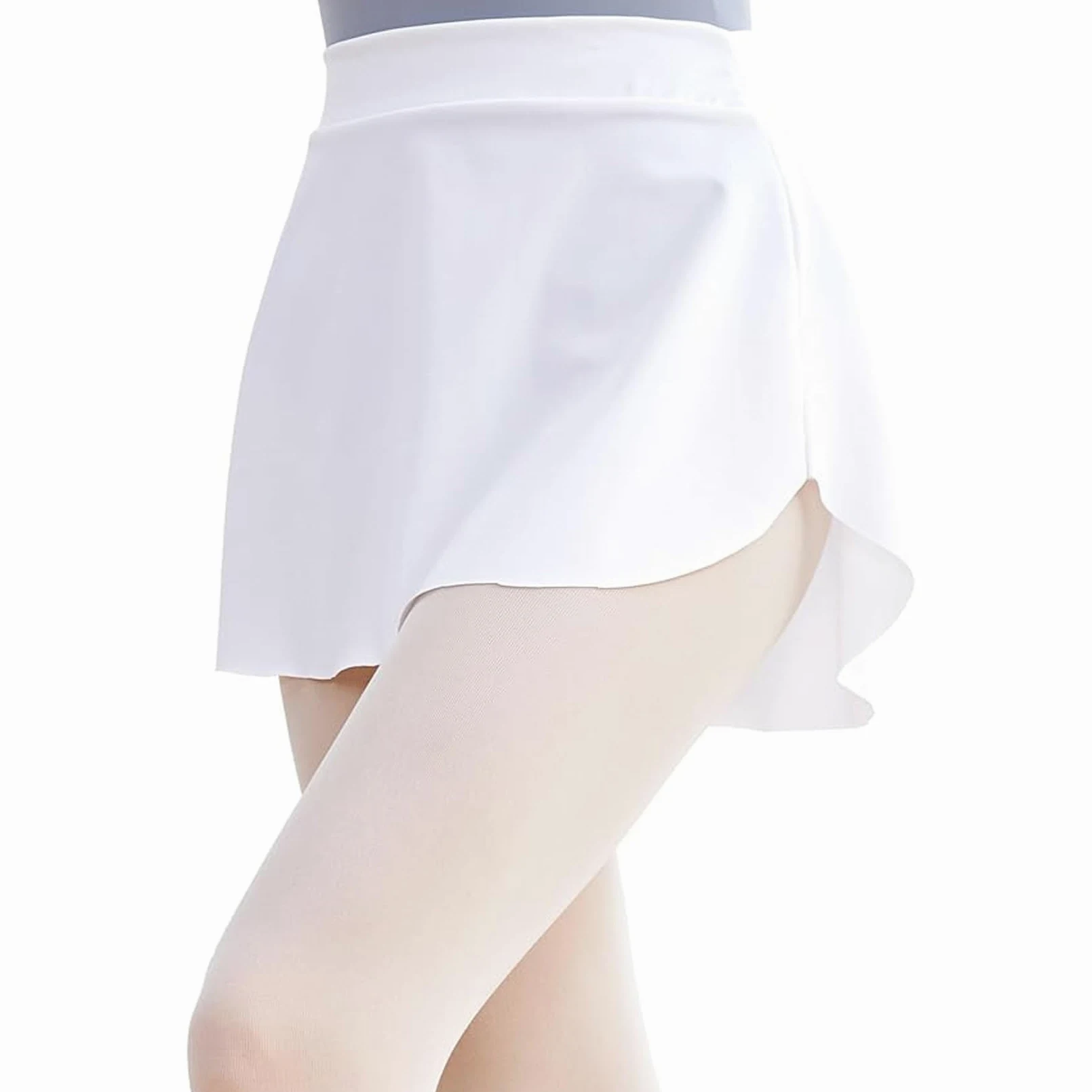 HiDance Falda de ballet para niñas y mujeres, falda de baile elástica, minifalda para patinar y gimnasia