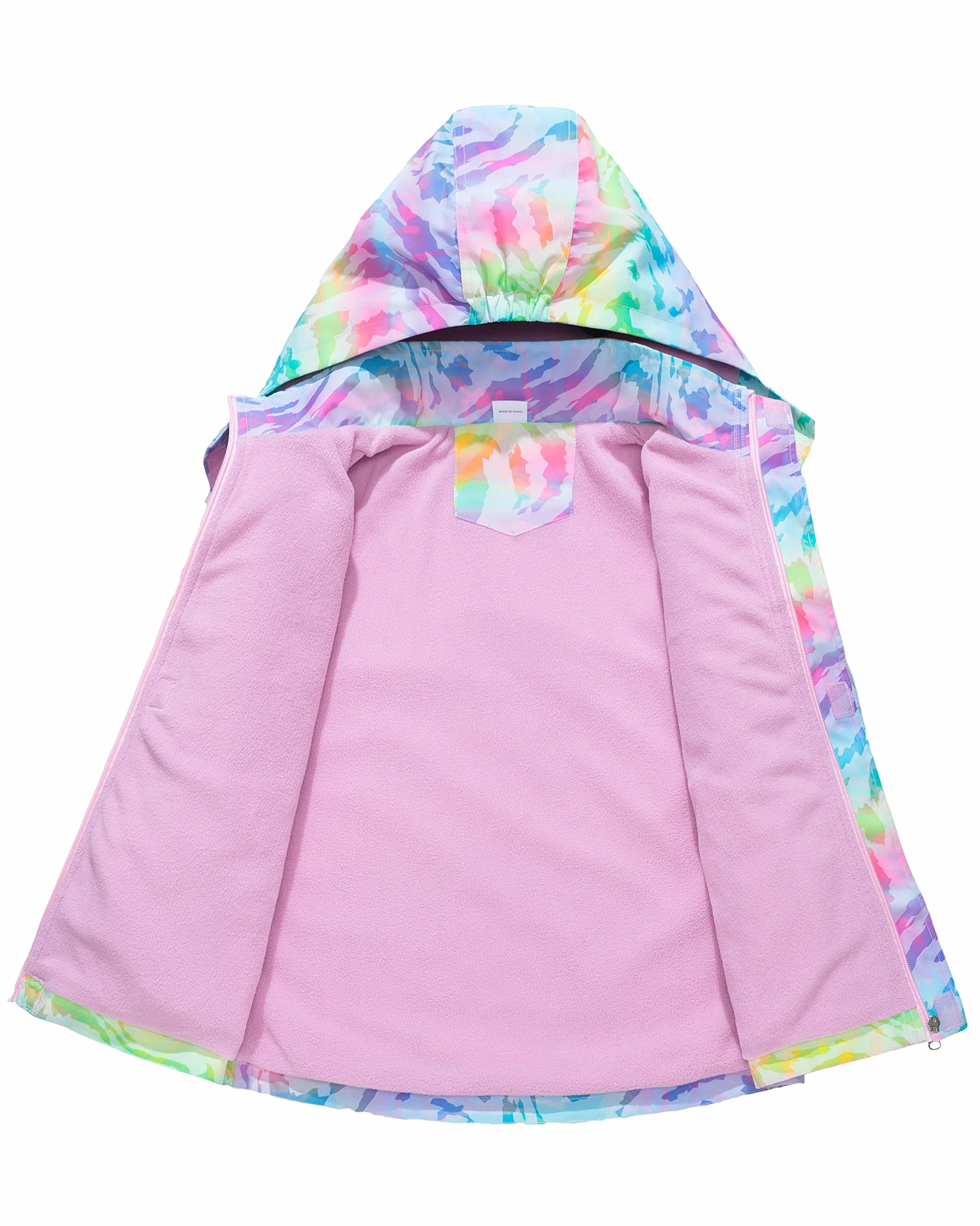 CAMLAKEE Chaqueta Impermeable Niños Abrigo Chubasquero Cazadora Niñas