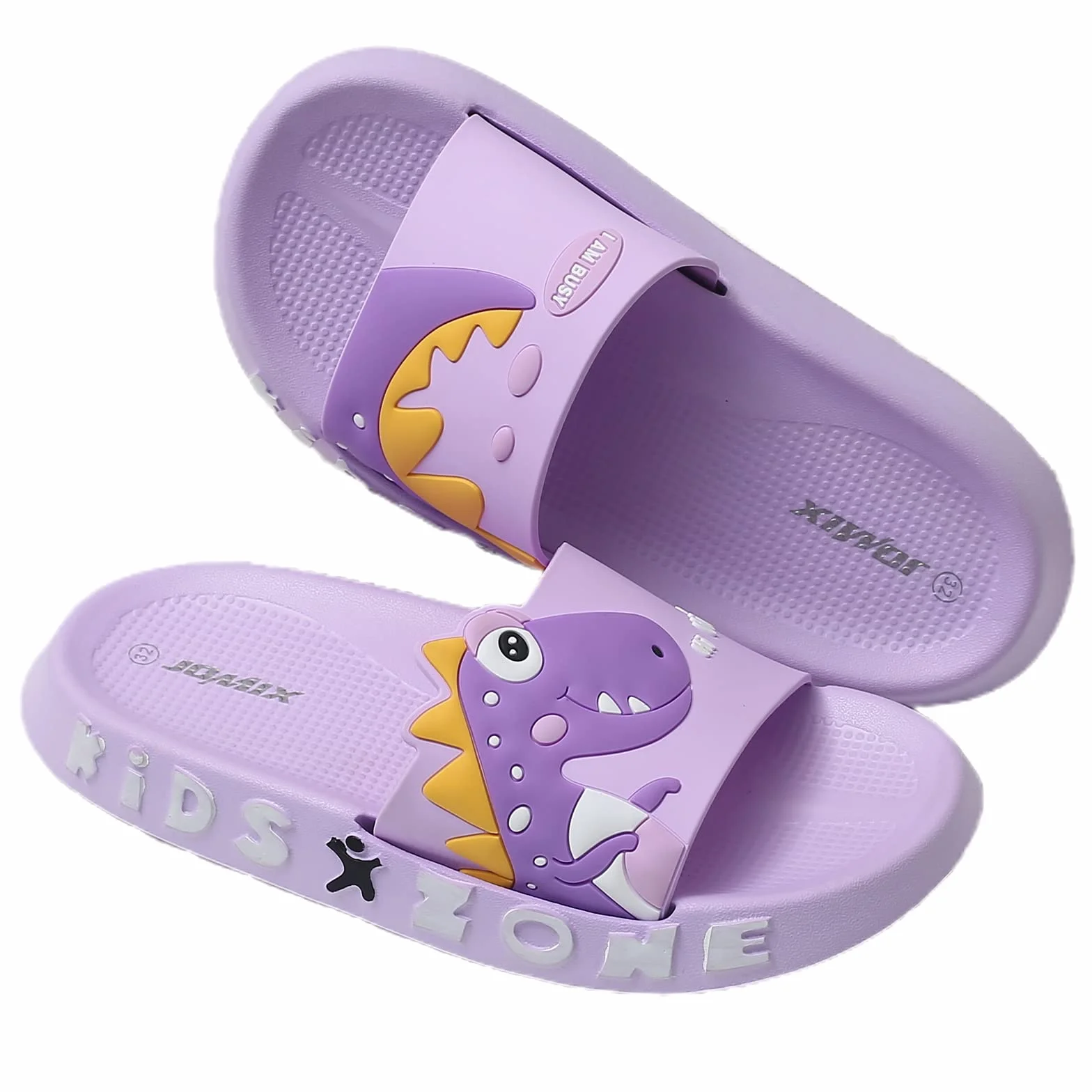 JOMIX Chanclas Niño Piscina Chanclas Niña Unisexo Niños Sandalias Verano Comodas Playa Mar Ducha Baño Suaves Chanclas Dinosaurios Suela Gruesa