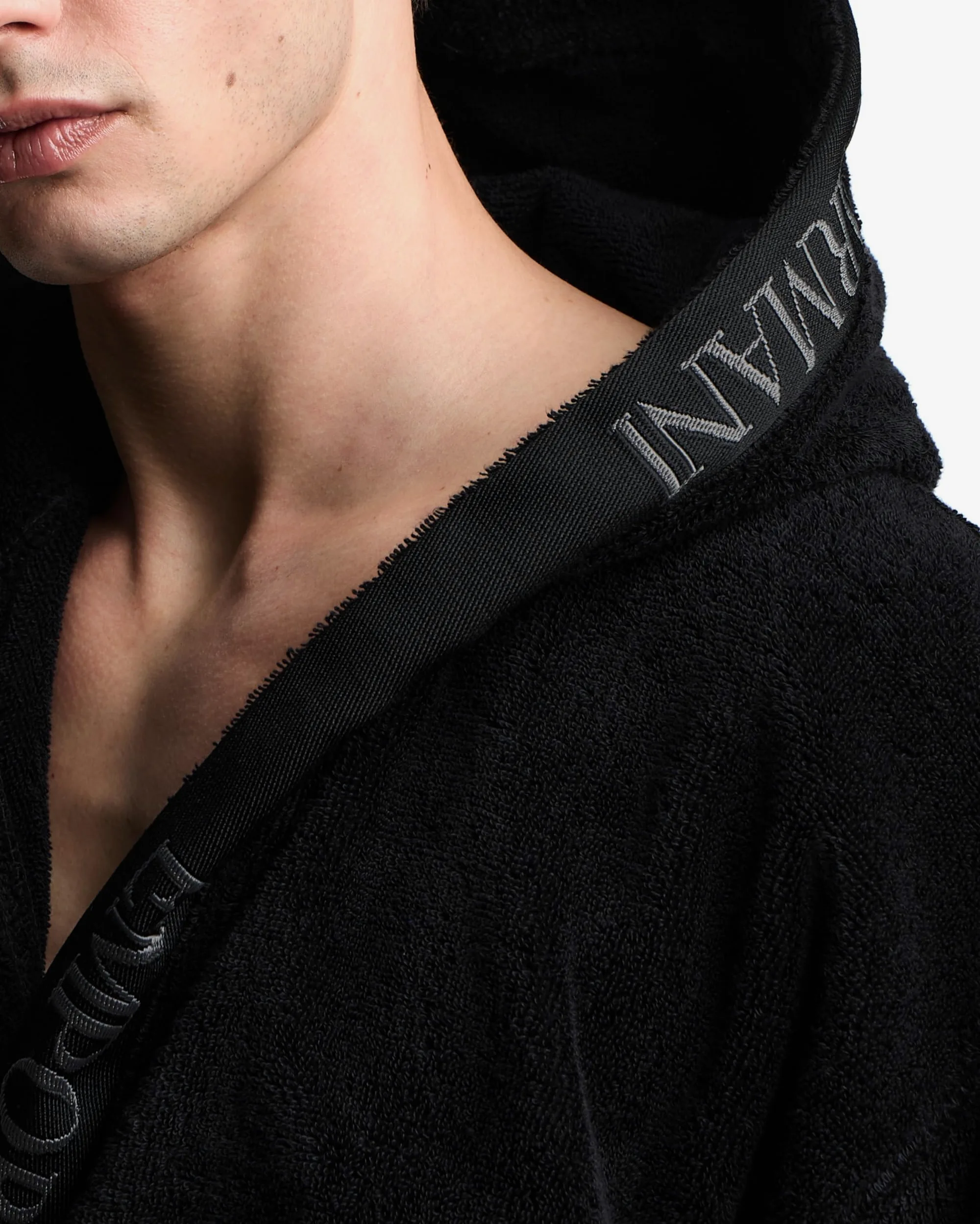 Emporio Armani Sponge Bathrobe Albornoz Hombre (Pack de 1)