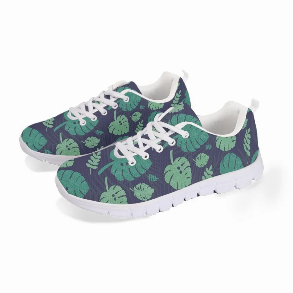 Amzbeauty Zapatos de correr de malla con diseño de Hawaii para hombre, para hombre, informales, para caminar, 6-13UK, Selva, 39 1/3 EU