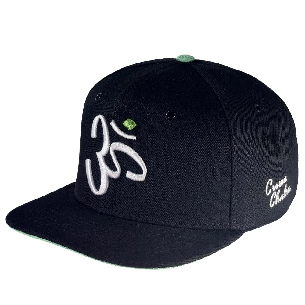 Nebelkind Snapback Cap Men Women Crown Chakra, One Size, tamaño Ajustable, Unisex, Gorra de béisbol Moda, Estilo Streetwear, Gorra de béisbol con Visera Recta, Retro