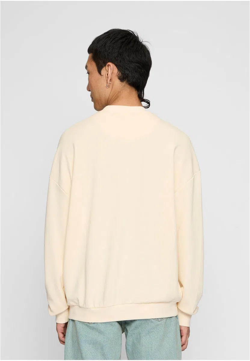 Urban Classics Sudadera de Cuello Redondo Hombre Sudadera Negro Regular