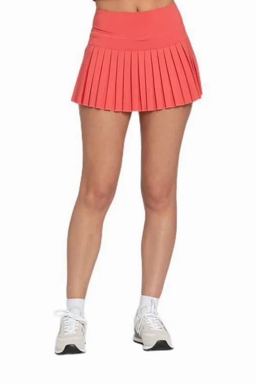 GOLD HINGE Falda de tenis plisada