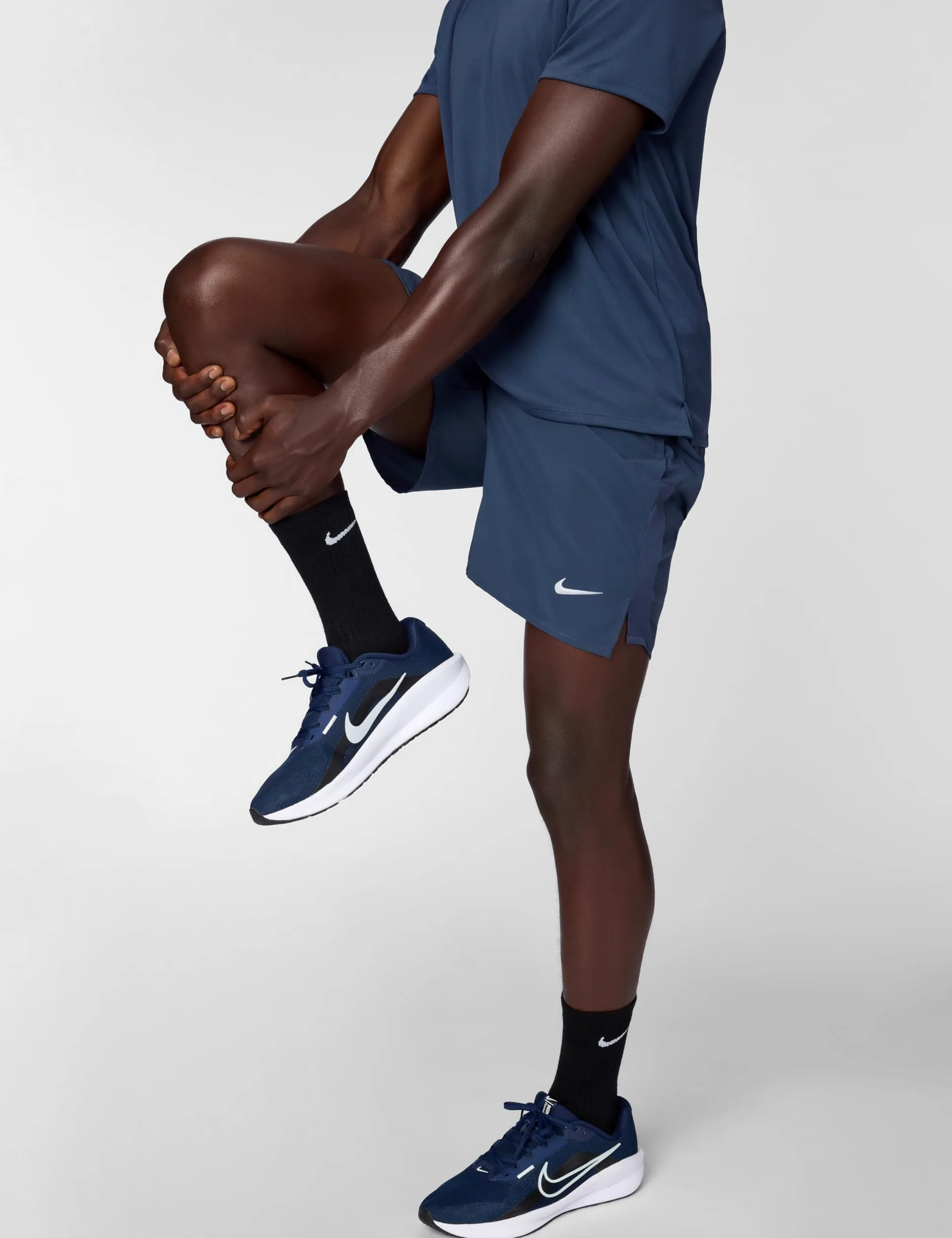Nike Challenger Pantalón Corto De Running Dri-Fit De 18 Cm con Malla Interior - Hombre, Thunder Blue/Reflective Silv, DV9359-437, S