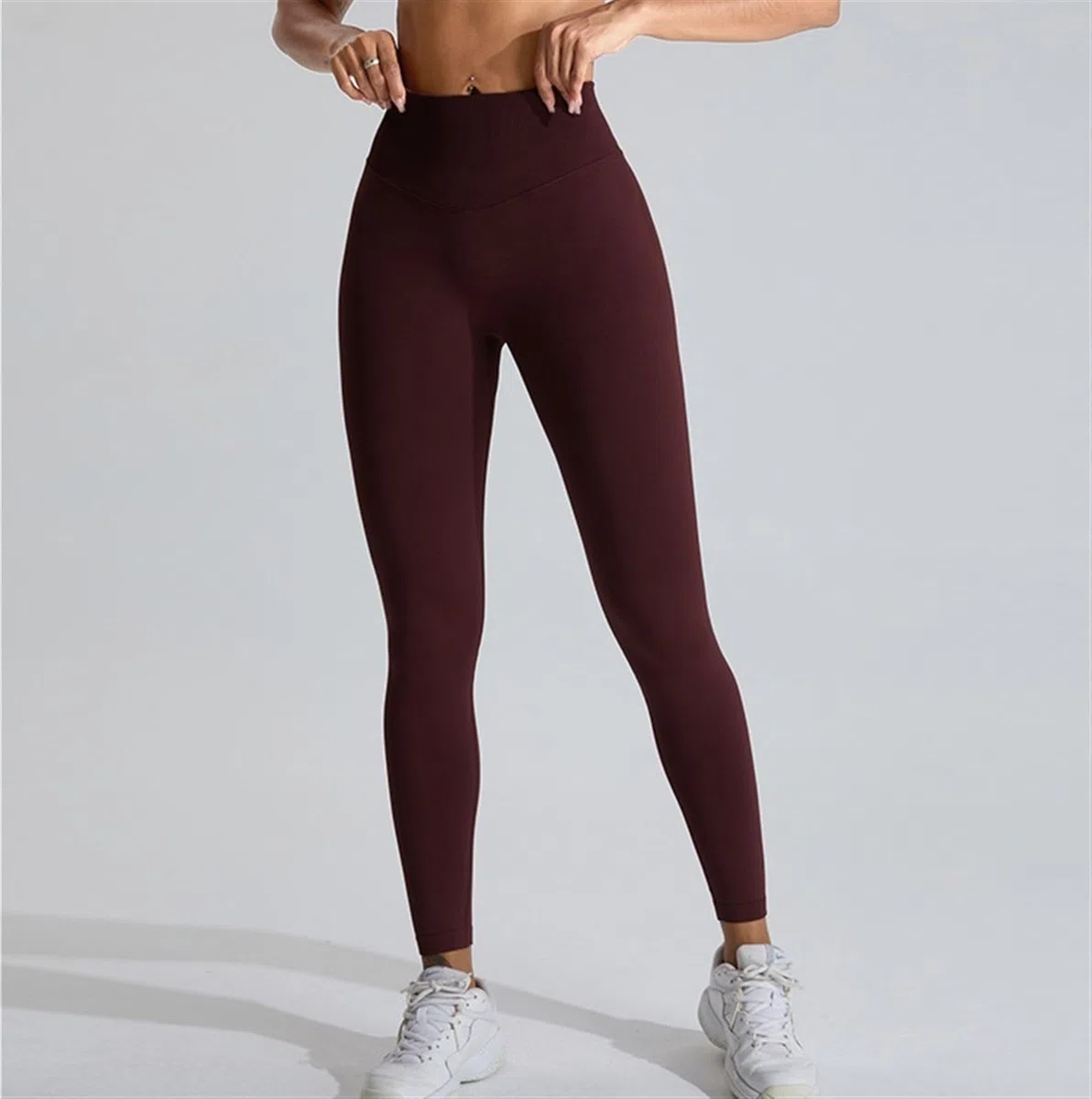 Genérico 2 Uds Mallas Gimnasio Mujer Cintura Alta Levantamiento Glúteos Pantalones De Yoga Deportivos Ajustados Fitness Al Aire Libre