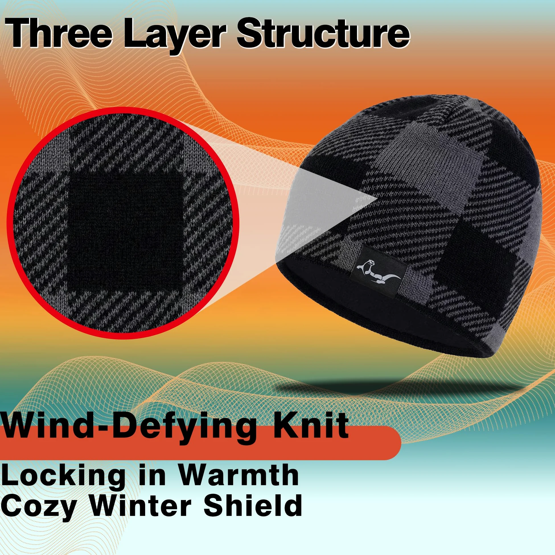 OTTERSHELL Beanie Hats - Gorrita Unisex Adulto