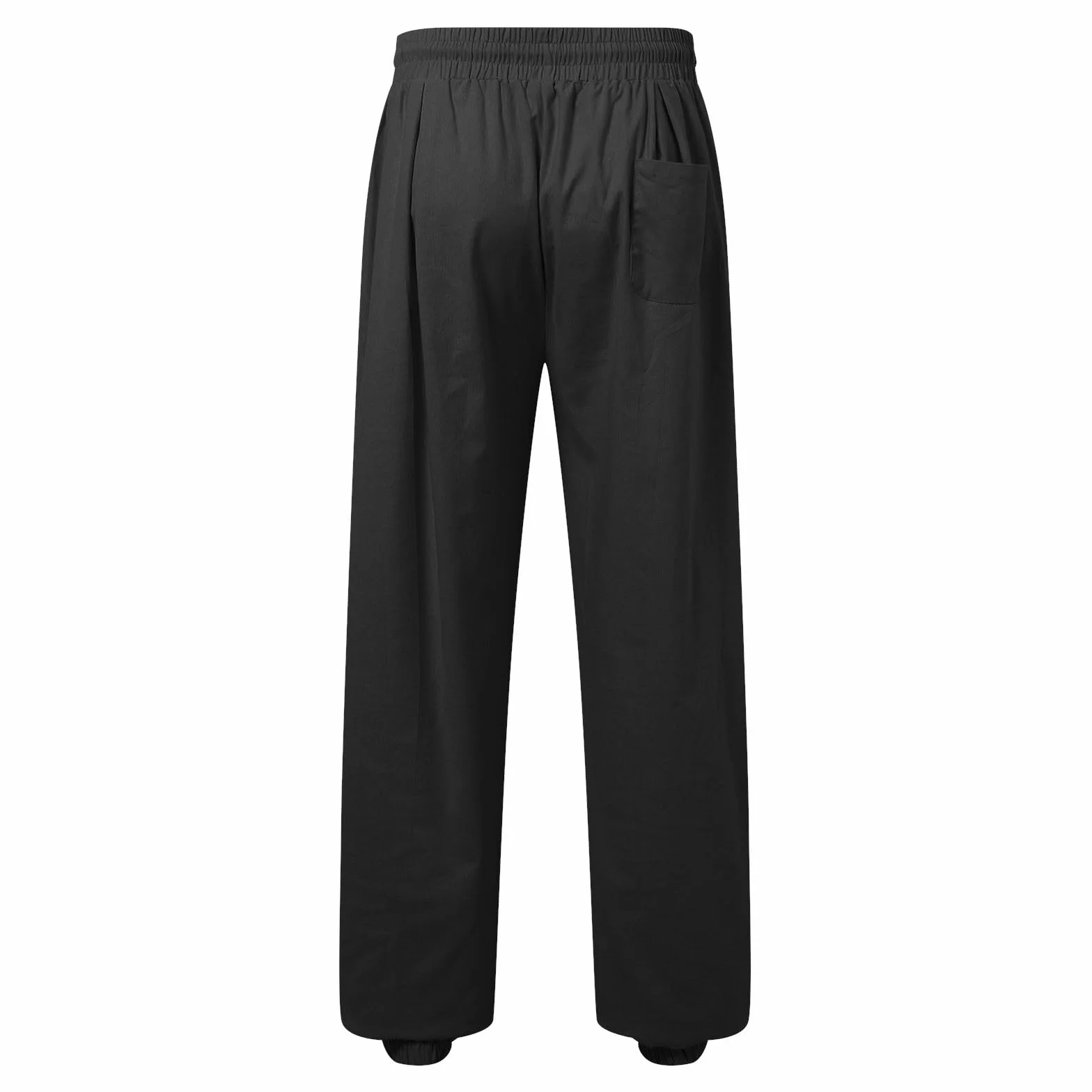 Pantalones harén para hombre hippie urbanos holgados de pierna ancha yoga joggy deporte cómodos