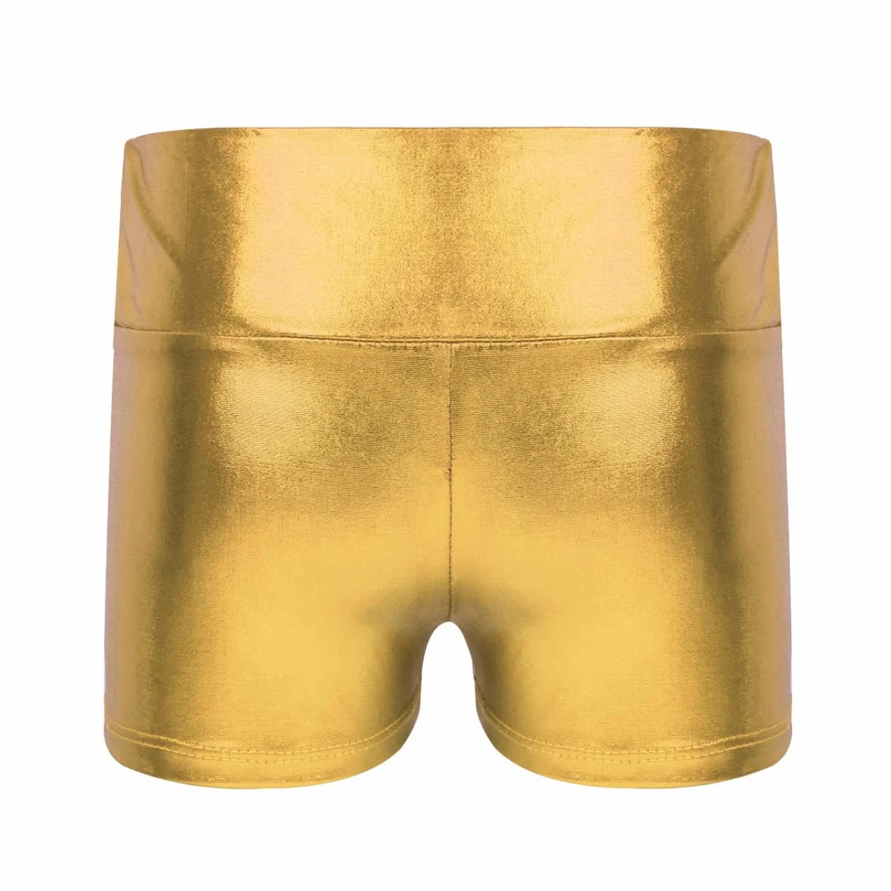 Pantalón corto brillante para niña baile gimnasia patinaje artístico 3-16 años