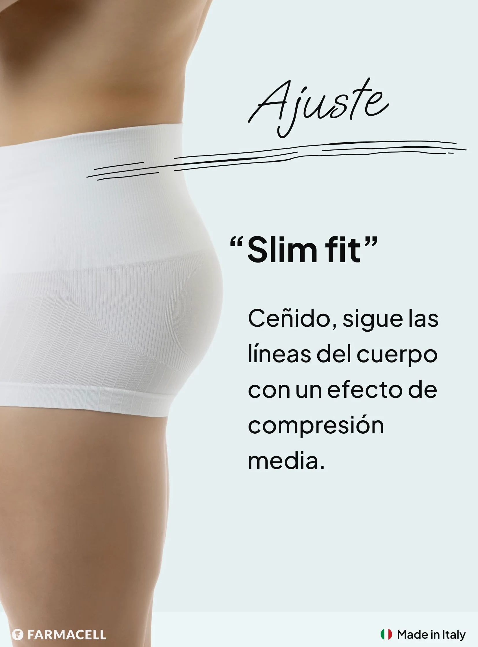 Farmacell Calzoncillos Boxer Faja Hombre de Algodón, Made in Italy, 402