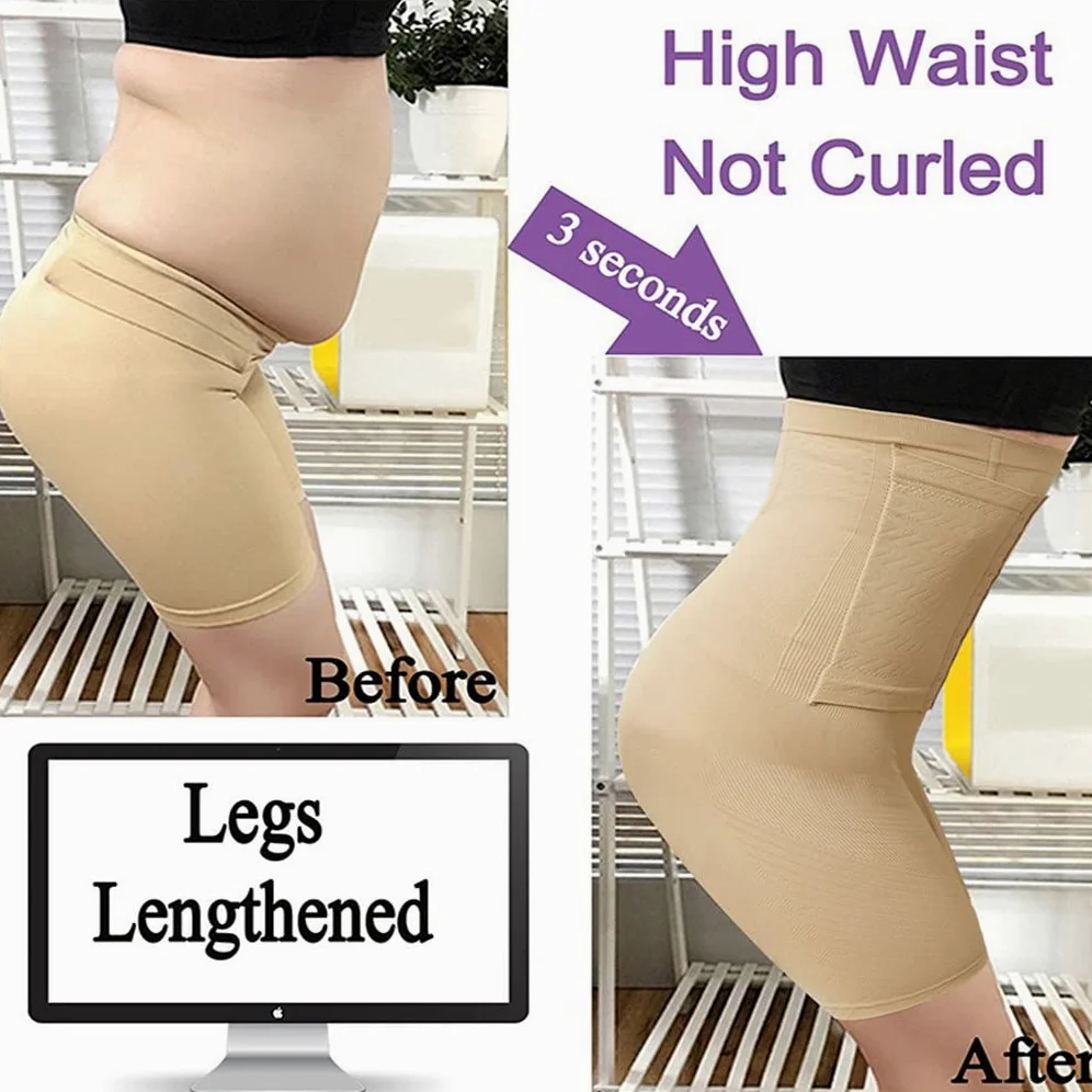 Corsé 4XL 5XL, Levantador de glúteos, Moldeador de Cuerpo, Bragas de Control de Barriga Firme, Ropa Moldeadora, Entrenadores de Cintura Alta, Fajas adelgazantes para Muslos con Ganchos