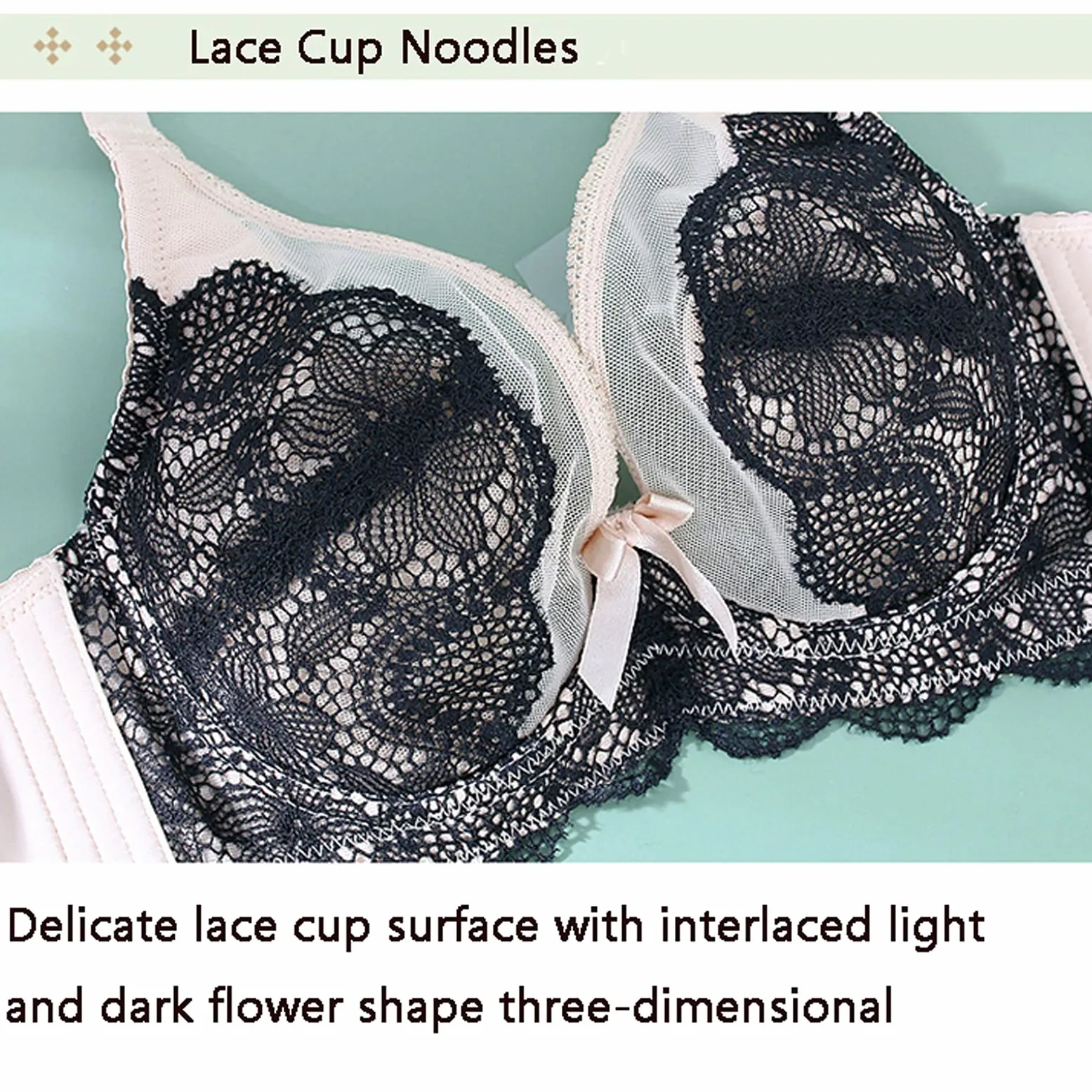 Sujetador de encaje para mujer, tamaño grande, minimiza los sujetadores sexys de cobertura completa, bralette sin acolchado
