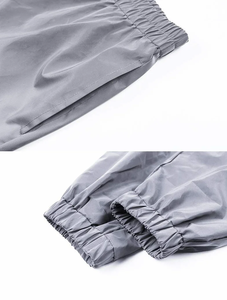 NewL Pantalones Reflectantes Hombre Gris