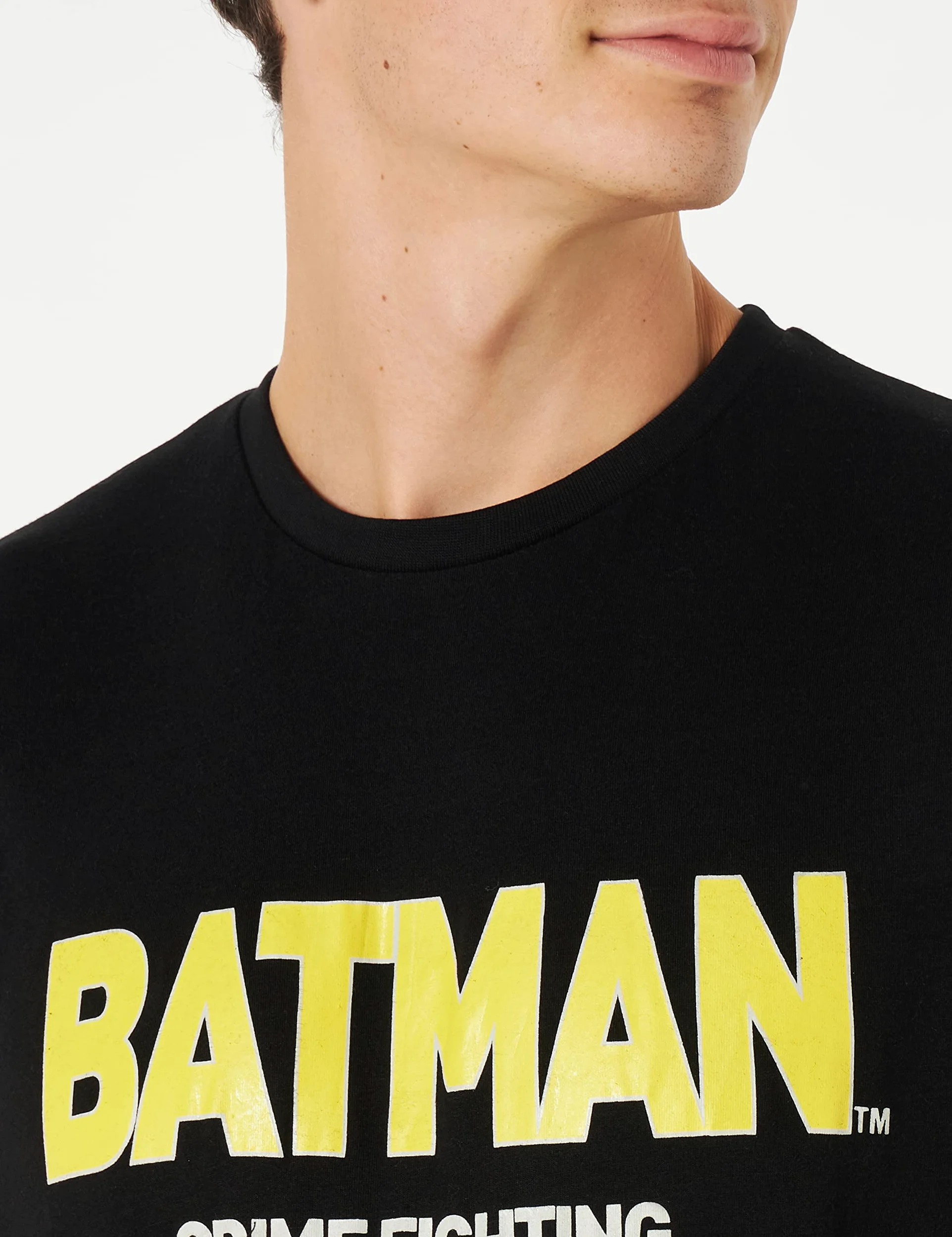 CERDÁ Life'S Little Moments Pijama Hombre Invierno de Batman 100% de Algodón con Camiseta Manga Larga Y Pantalon Largo Juego de Pijama Hombre