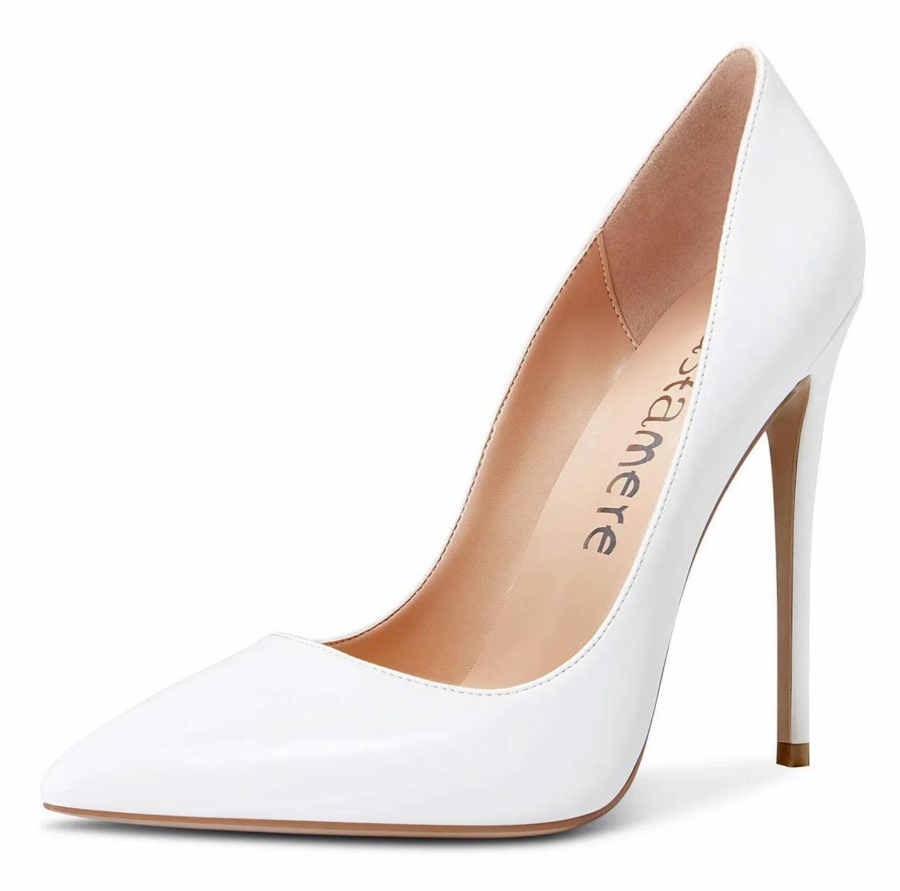 Castamere Zapatos de Tacón Mujer Moda Puntiagudas Tacón de Aguja 12CM High Heels