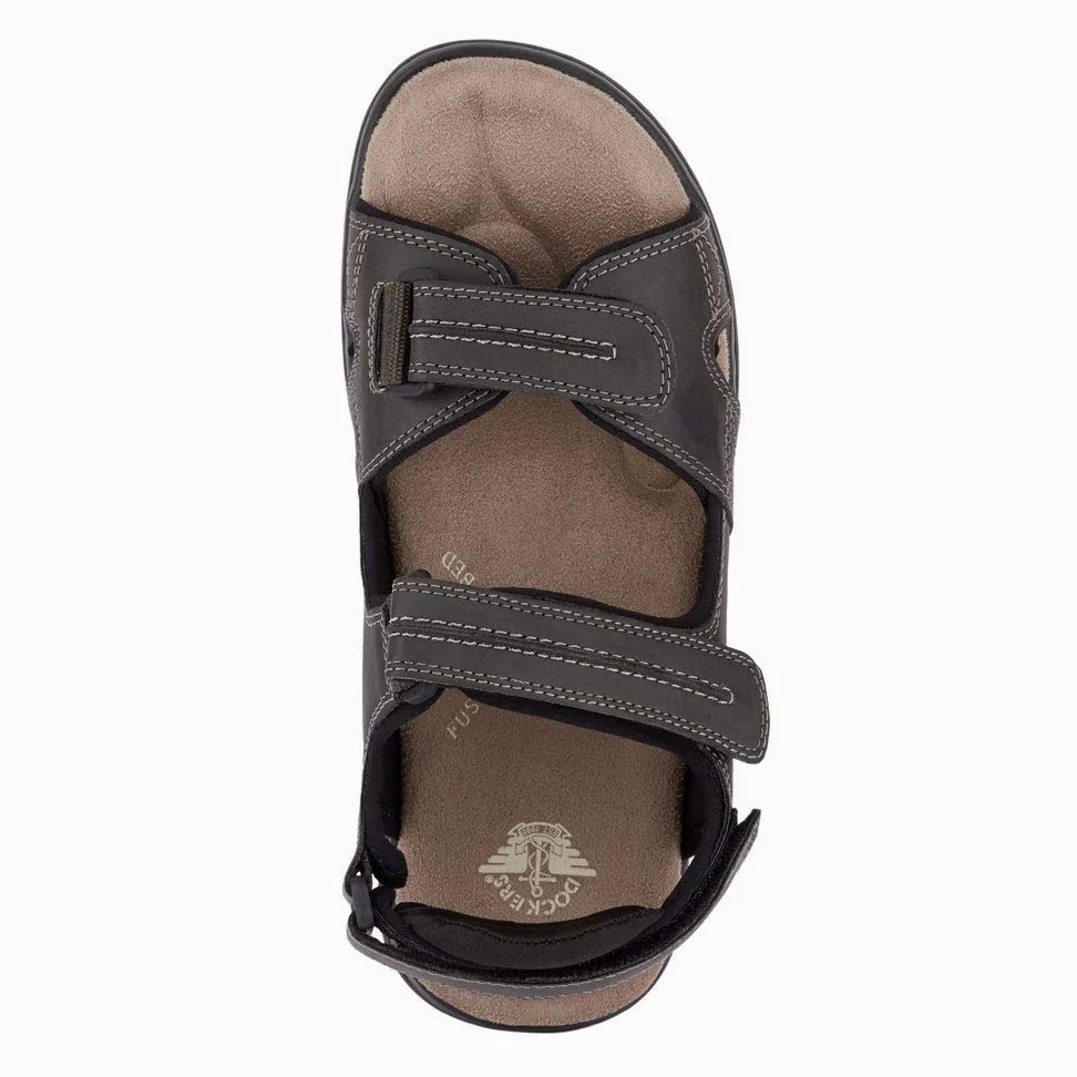 Dockers Sandalia Deportiva con Velcro para Hombre