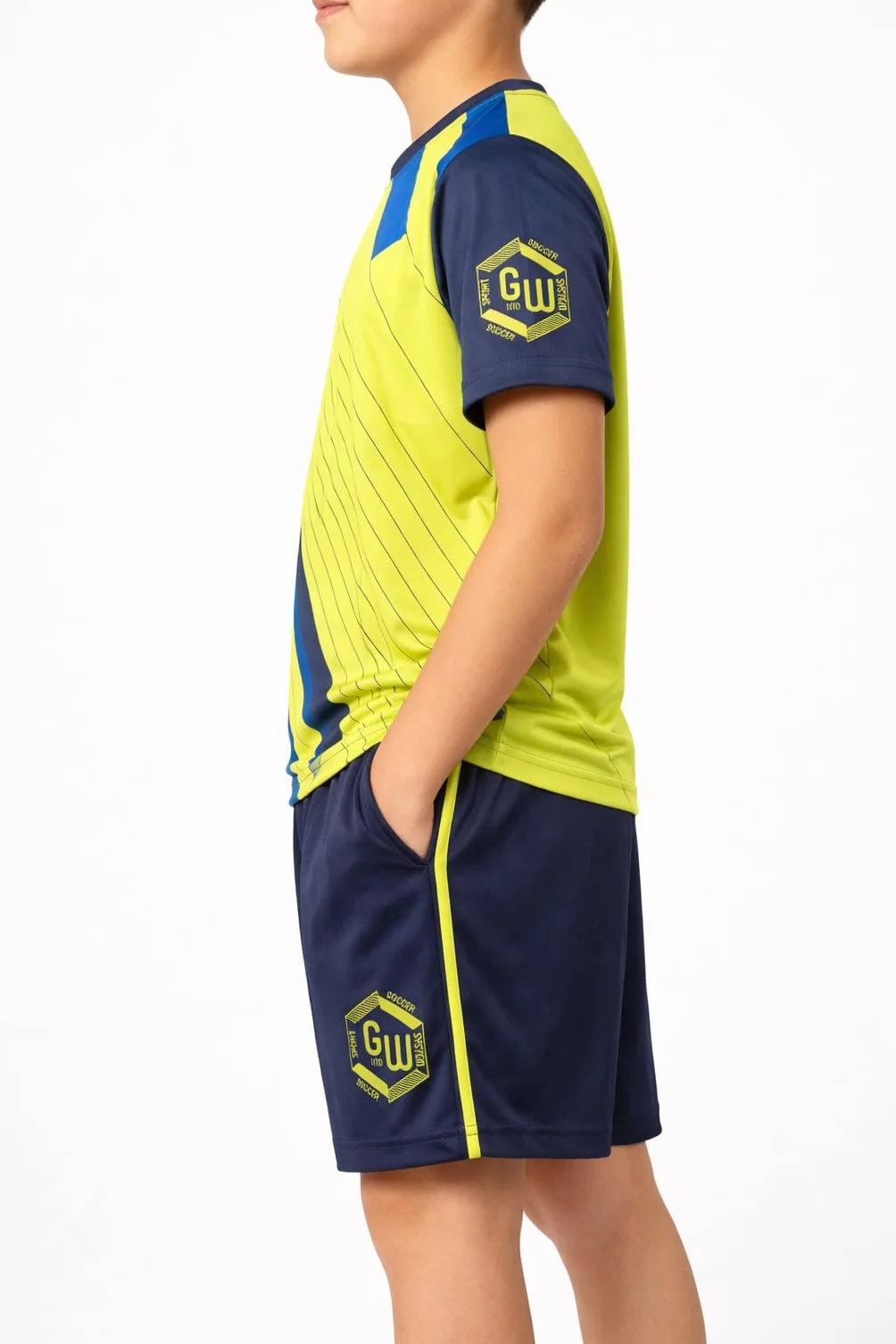 Conjunto Deportivo Niño de 3 piezas, Chándal, 2 Camiseta Manga Corta y 1 Pantalón Corto - De 6 hasta 14 años