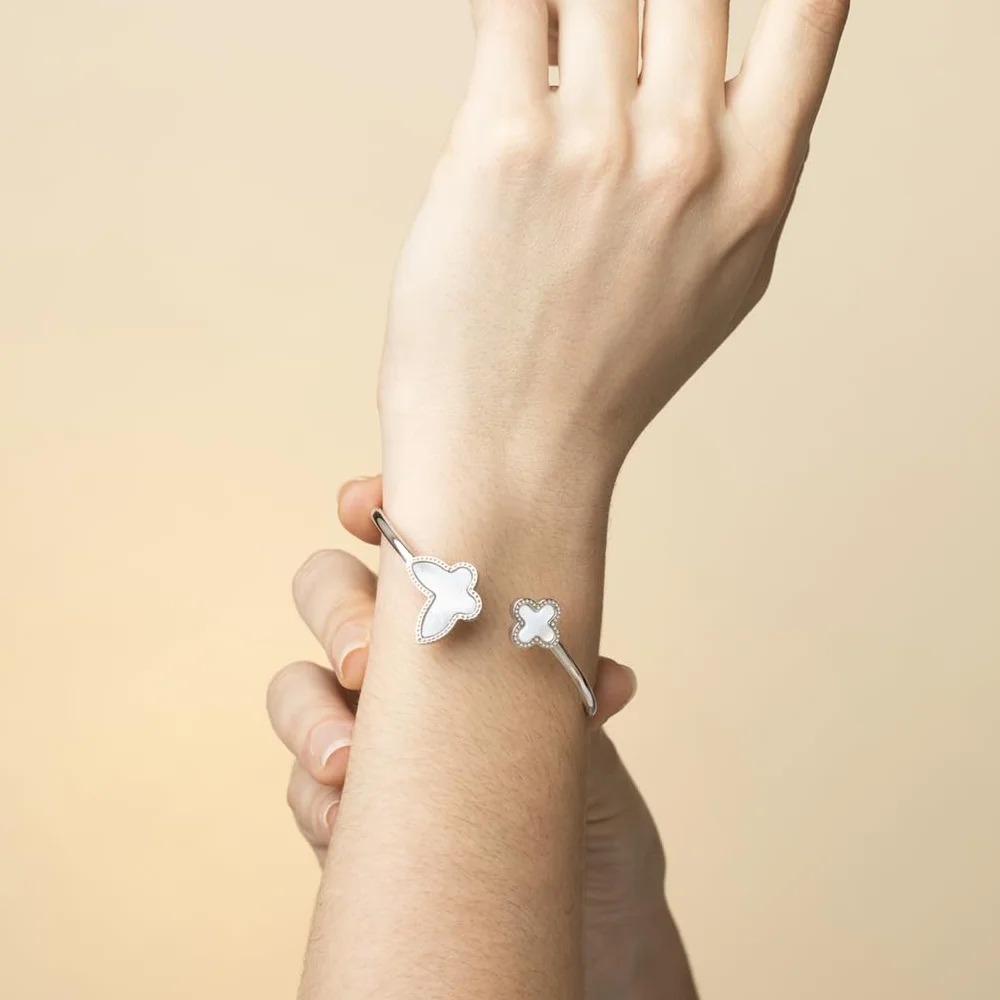 LOTUS STYLE Pulsera Acero Inoxidable Mujer LS1837-2/2 Mariposa Brazalete