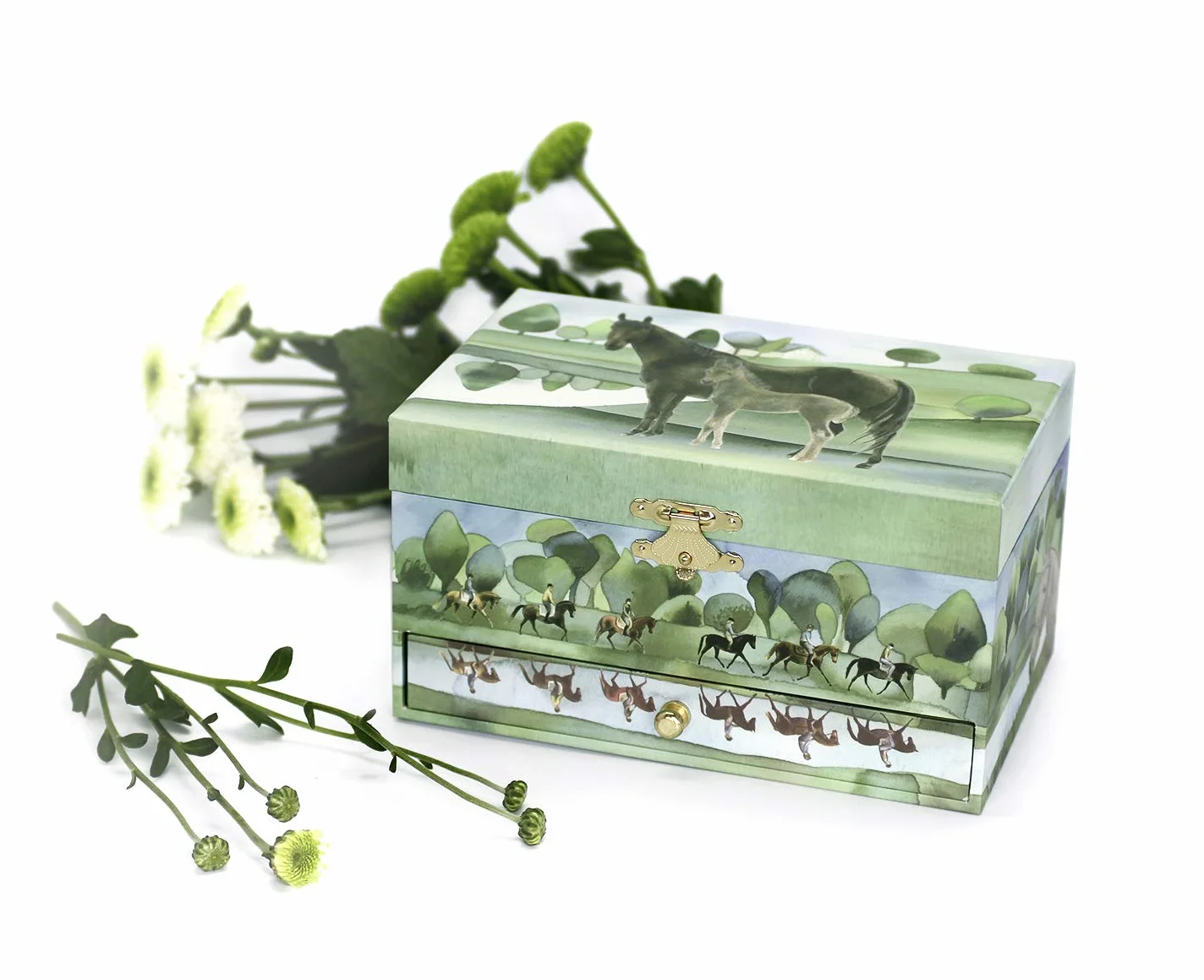 Trousselier Joyero Musical Figurita Caballo