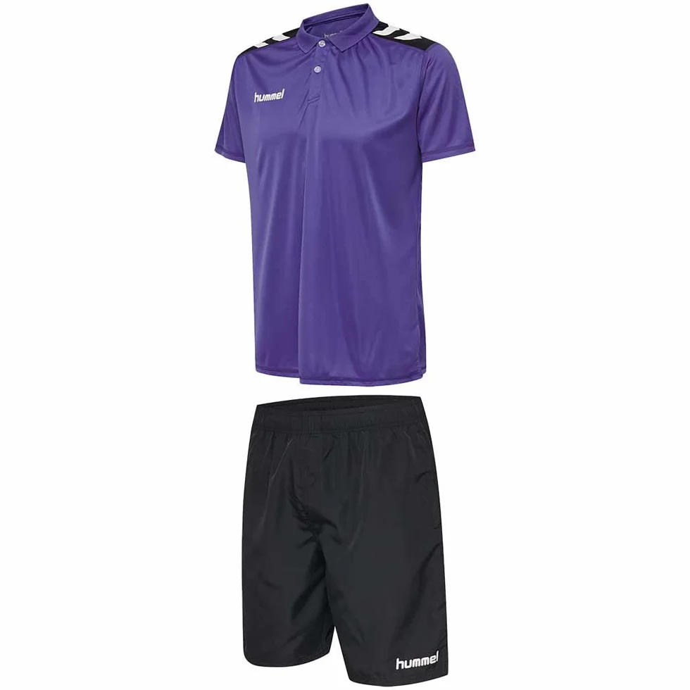 hummel Academy Trip Kit Set Rojo y azul marino 100% poliéster UNISEX talla L Unisex adulto
