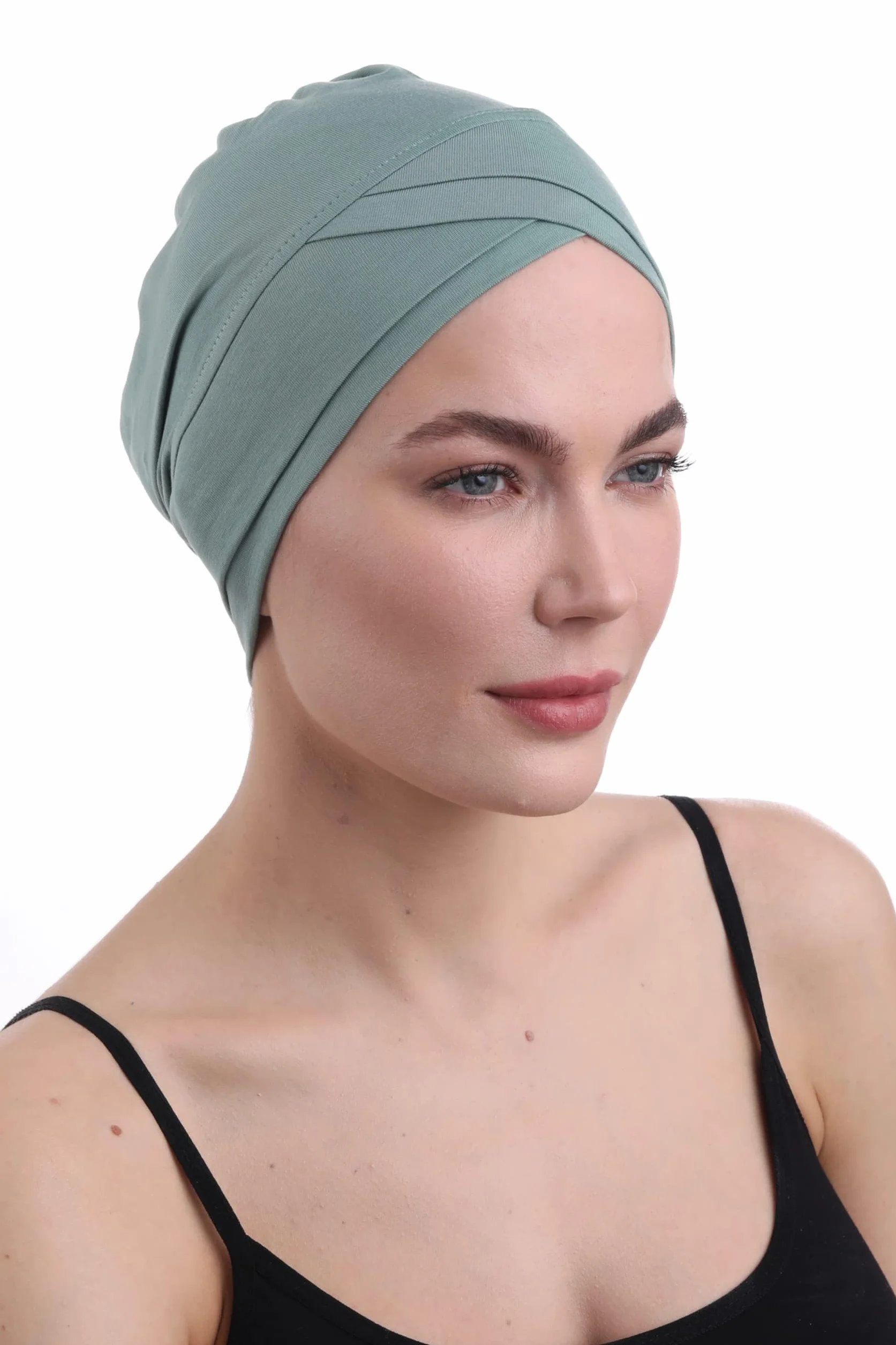Deresina Gorro Quimioterapia Bambú Mujer Turbante Suave Transpirable Alopecia Caída Cabello