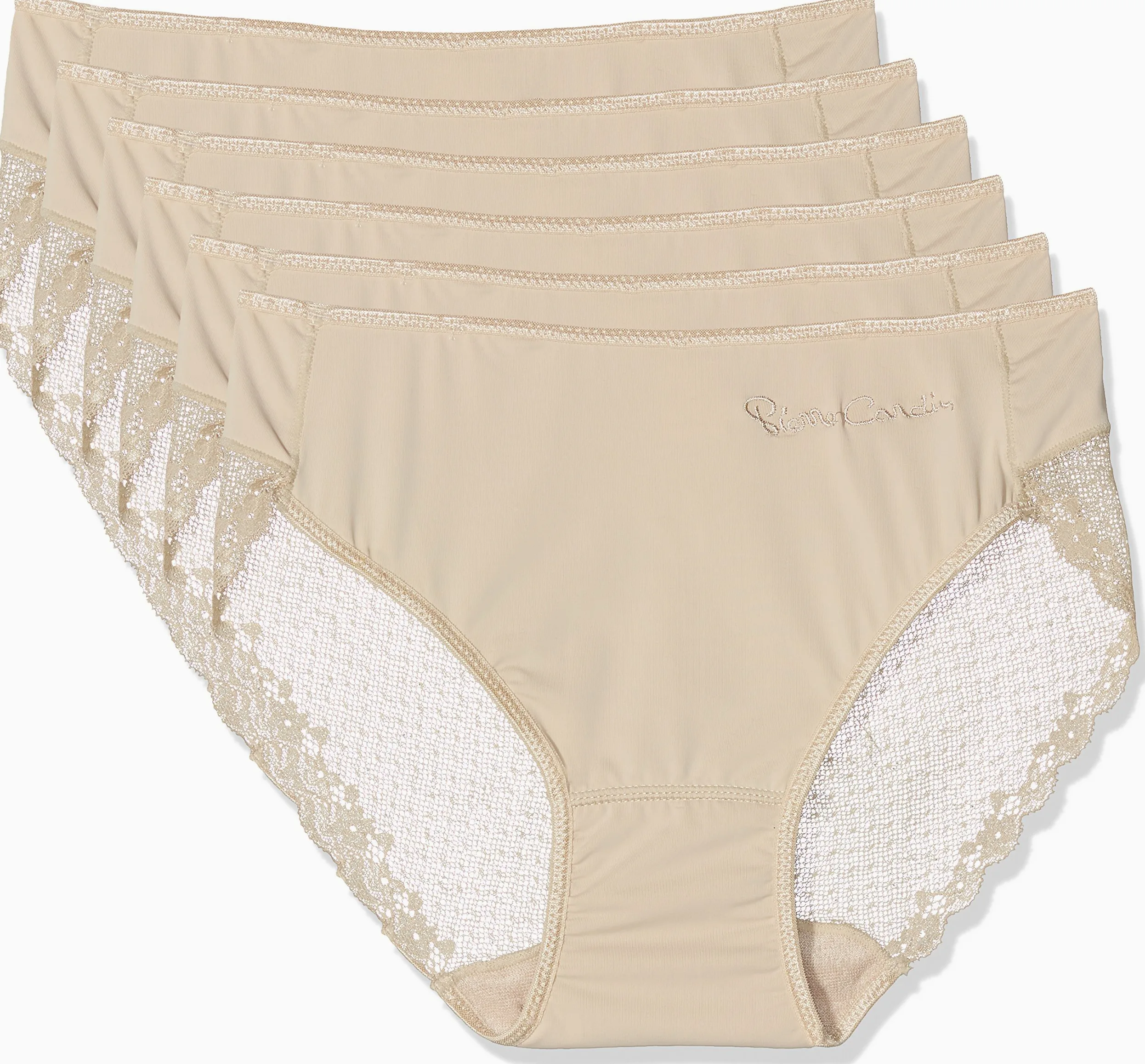 Pierre Cardin 4401, Bragas Para Mujer, Pack de 6