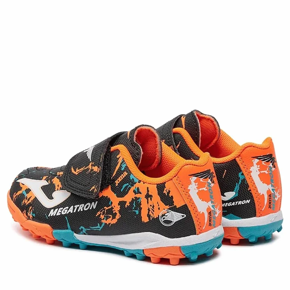 JOMA JOMA - Zapatilla MULTITACO Megatron JR 2401 Negro Turf con Velcro MEJS2401TFV para: Niños Color: Negro Talla: 34