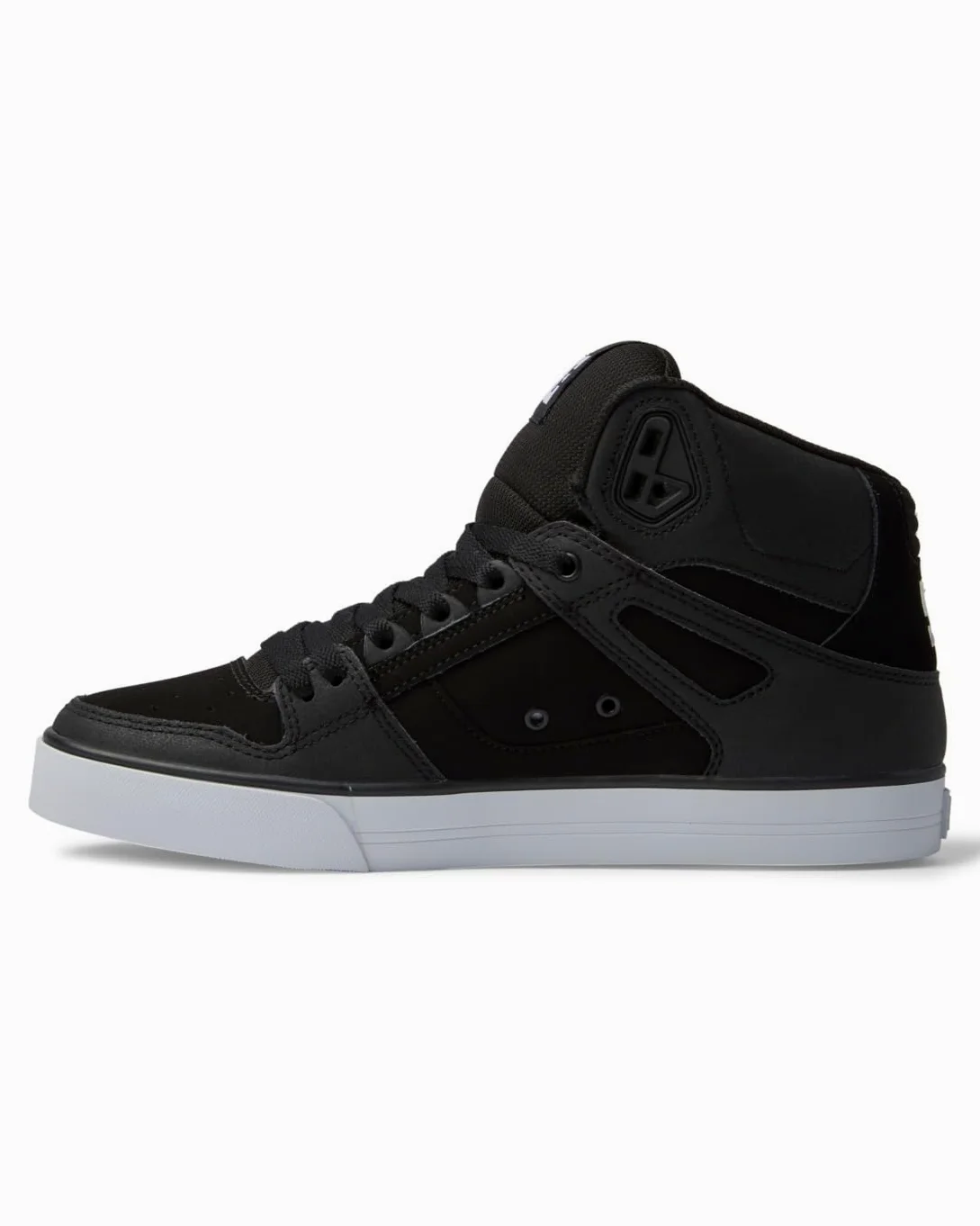 DC Shoes Pure High-Top WC Zapatillas, Hombre, Multicolor (Black/Black/White), 41 EU