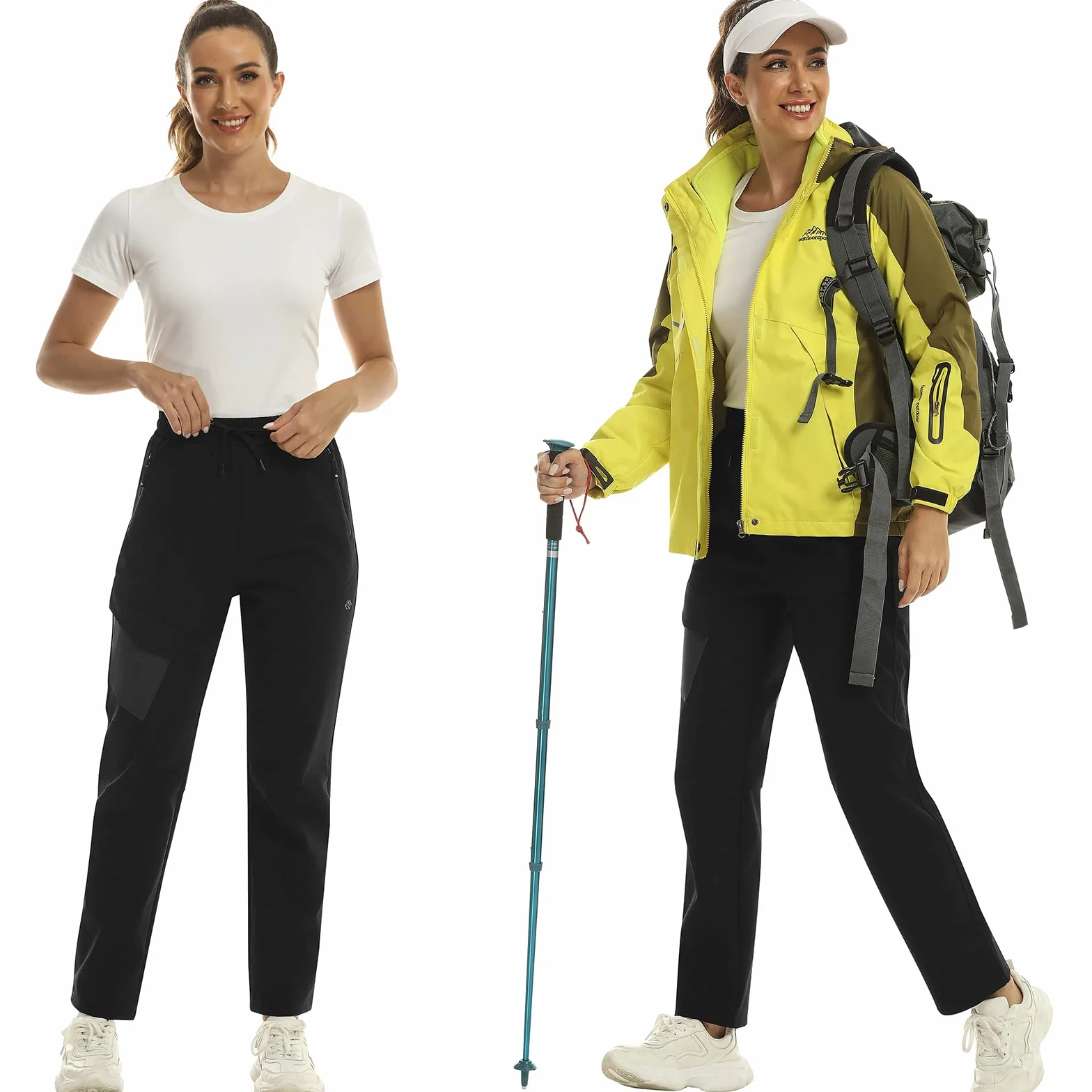 MoFiz Pantalones Ski Mujer Impermeables Térmicos Nieve Invierno