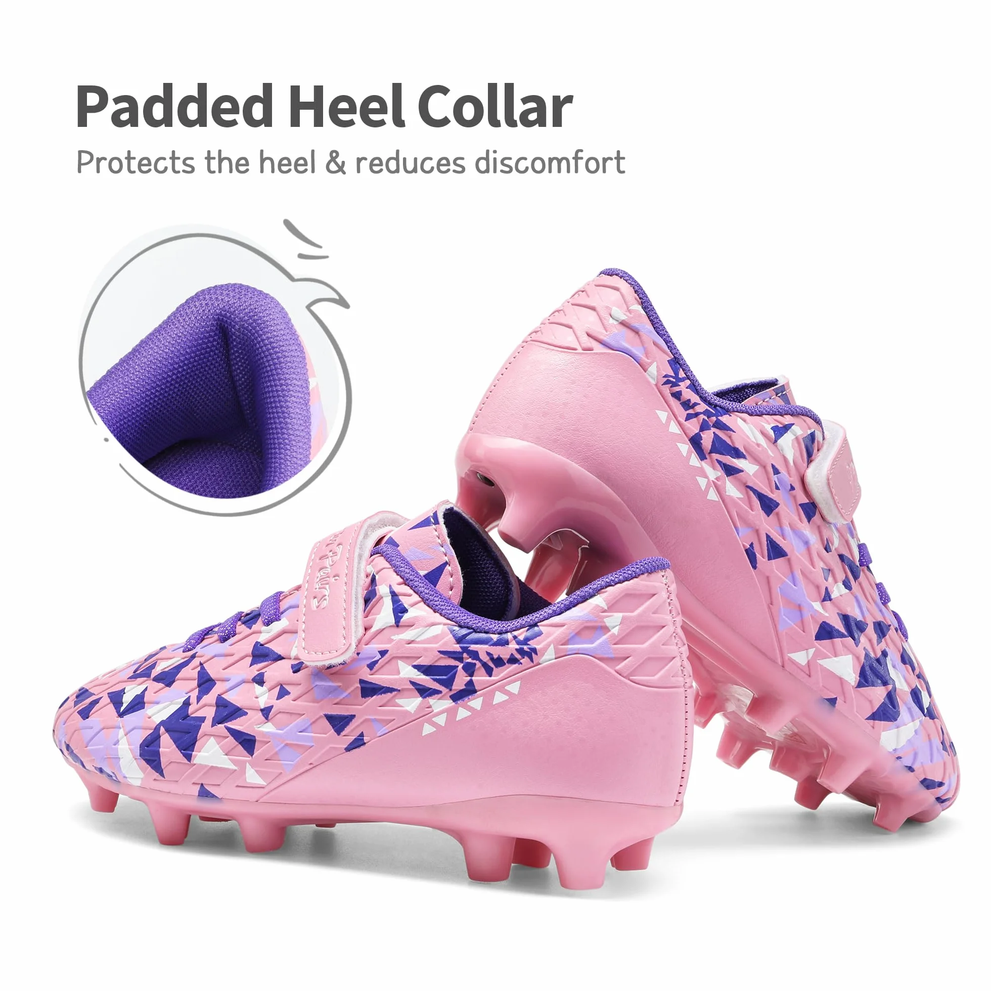 DREAM PAIRS Botas de Fútbol Sala Niños Zapatos Transpirables Unisex