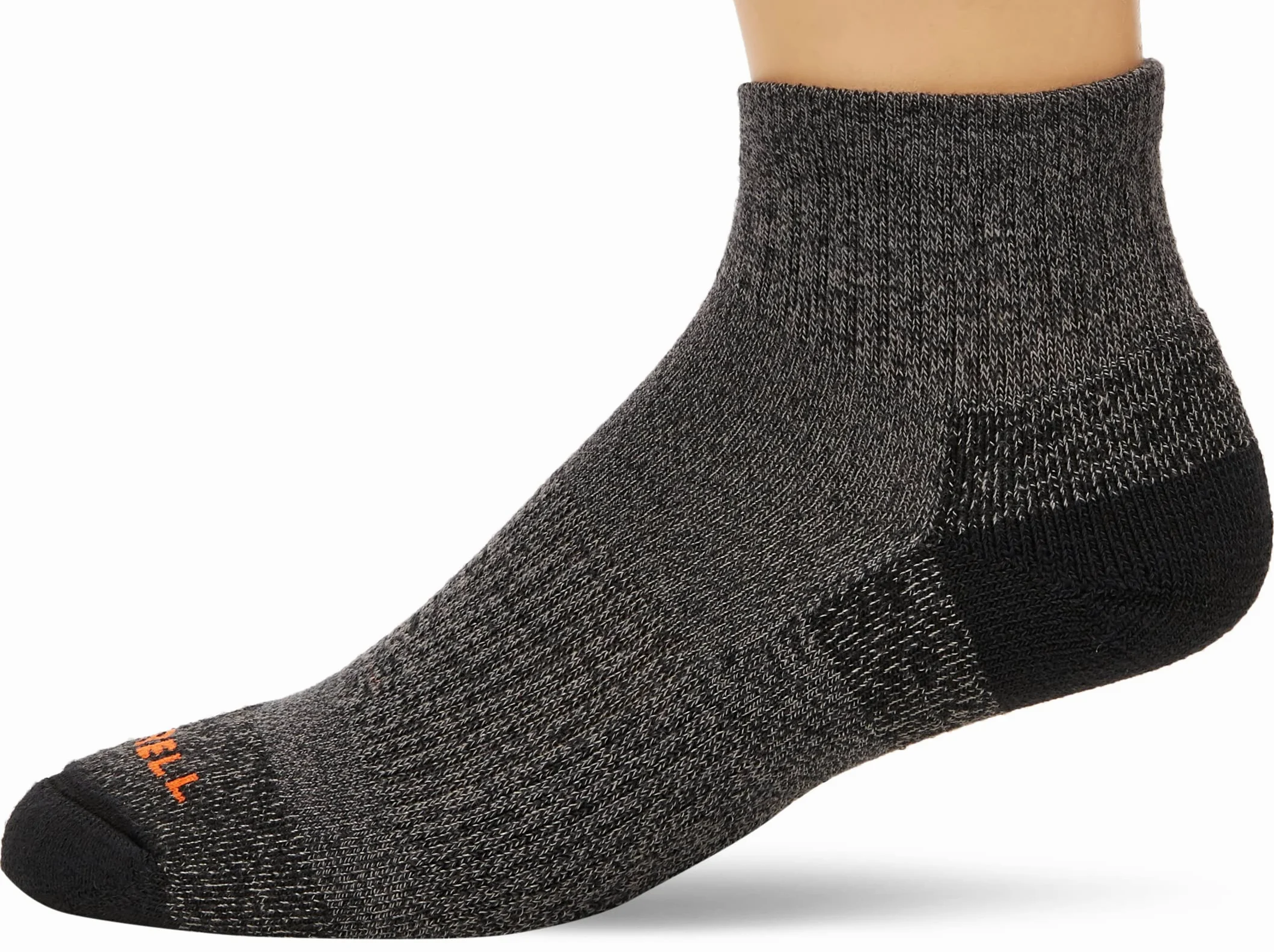 Merrell Men's And Women's Moab Hiking Mid Cushion Socks - Moisture Wicking & Arch Support Moab - Senderismo de peso medio, corte bajo Unisex adulto
