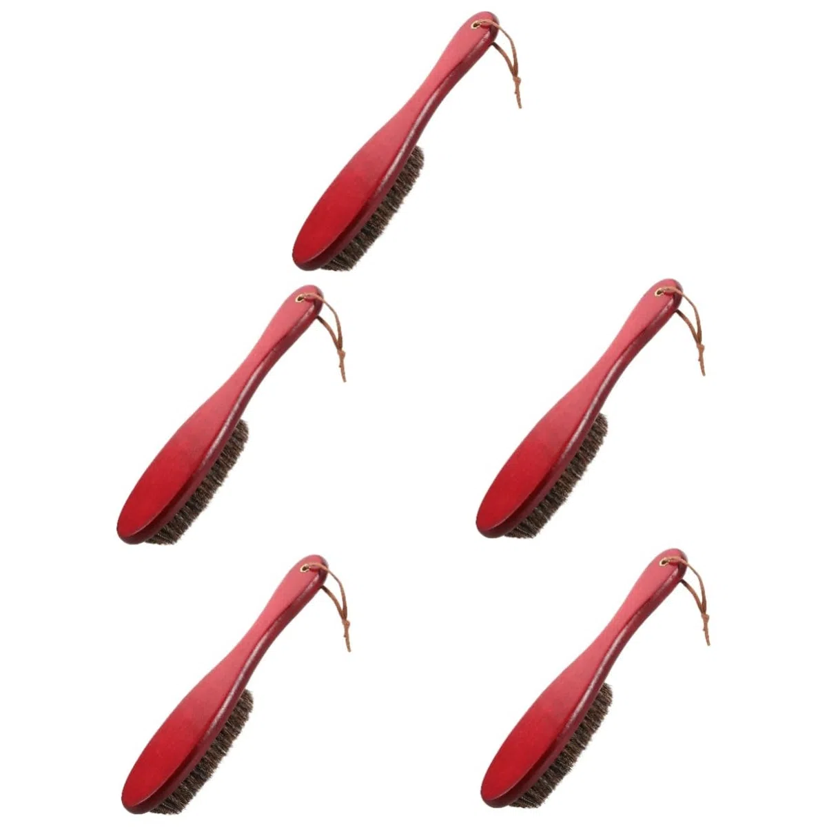 PACKOVE 5piezas Cepillo De Limpieza para Zapatos Herramienta Práctica Crin para Cuidado De Calzado Compacto y Ligero para Uso Diario