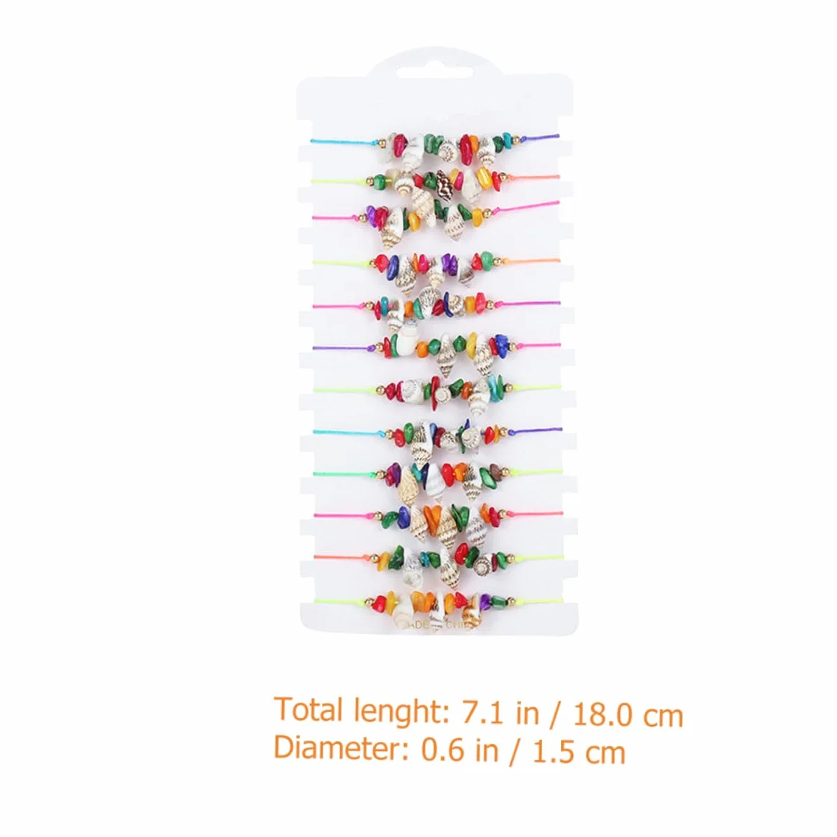 GALPADA 48piezas Pulsera De Concha y Tobillera De Playa Joyería Bohemia Para Mujeres y Niñas Accesorios De Verano