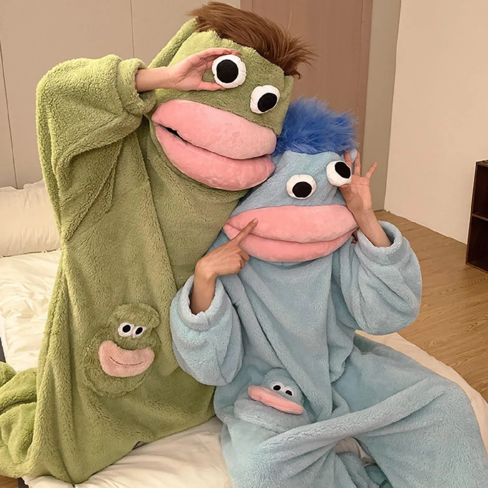 Pijama Monos Cosplay Traje con Capucha Cuerpo Completo para Adultos Fiesta