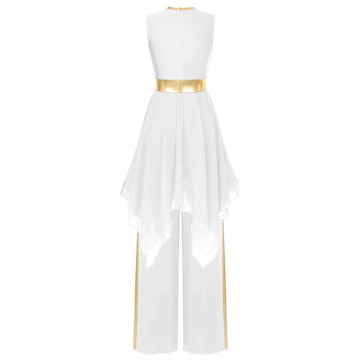 Pantalones De Baile para Mujer Traje de Baile for Mujer, Elegante, clásico, Moderno, contemporáneo, Danza lírica, práctica, Blusa de Malla, Pantalones de Vestir(Black,S)