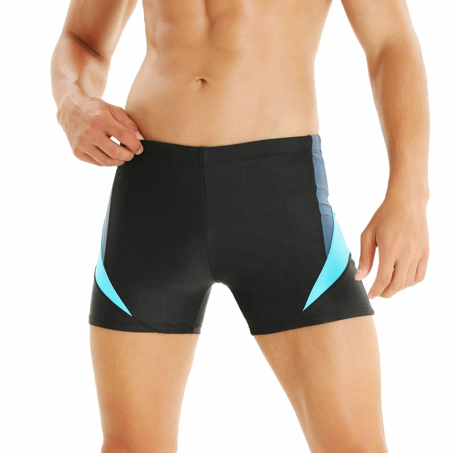 Bañador de Natación para Hombre Pantalones Cortos Protección UV Resistente al Cloro