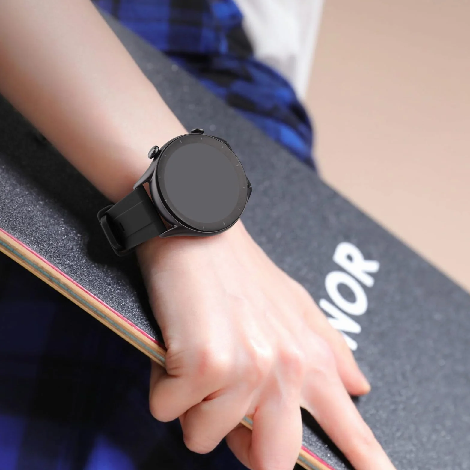 Vancle Correa de Reloj de Repuesto de Silicona, 22mm Correas de Reloj para Hombre y Mujer, con Pulseras de Repuesto de 22mm de Liberación Rápida